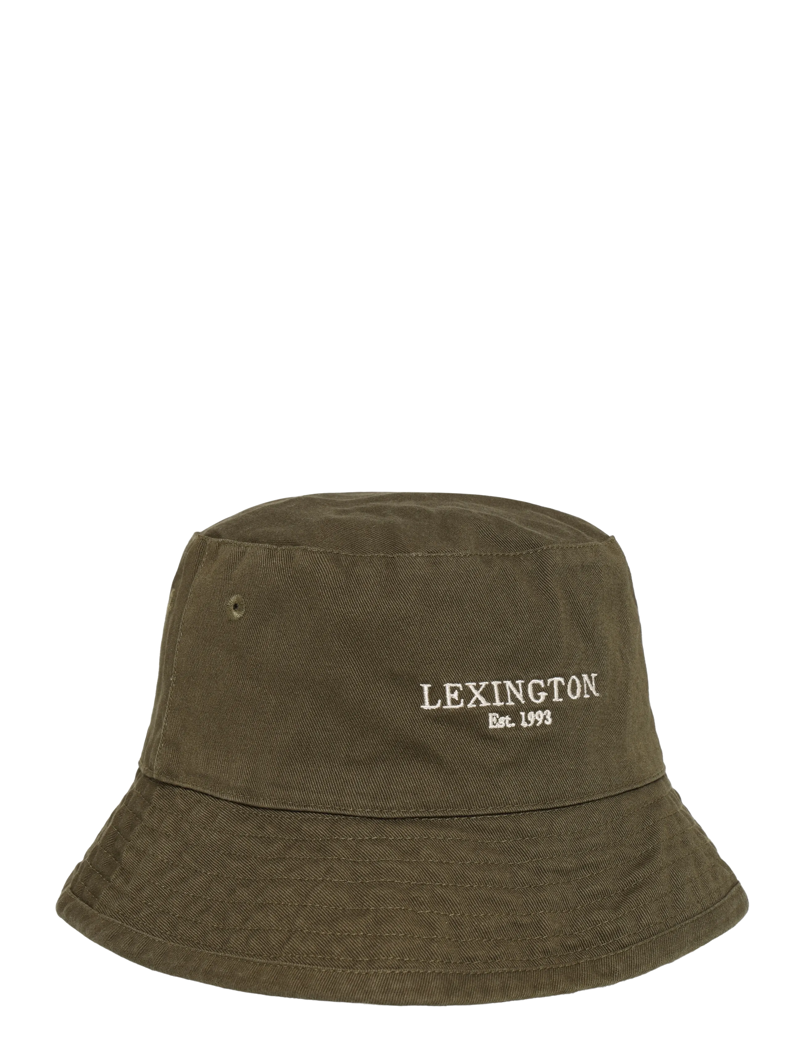 Lexington Clothing Washed Cotton Bucket Hat, S/M, Headwear, Khakigrün - Hats, Frauen