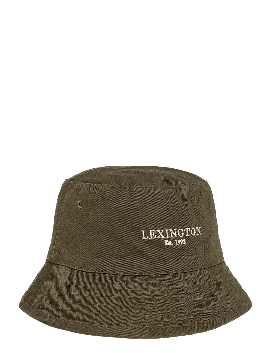 Lexington Clothing - Washed Cotton Bucket Hat - anglerhüte - dark green - 0