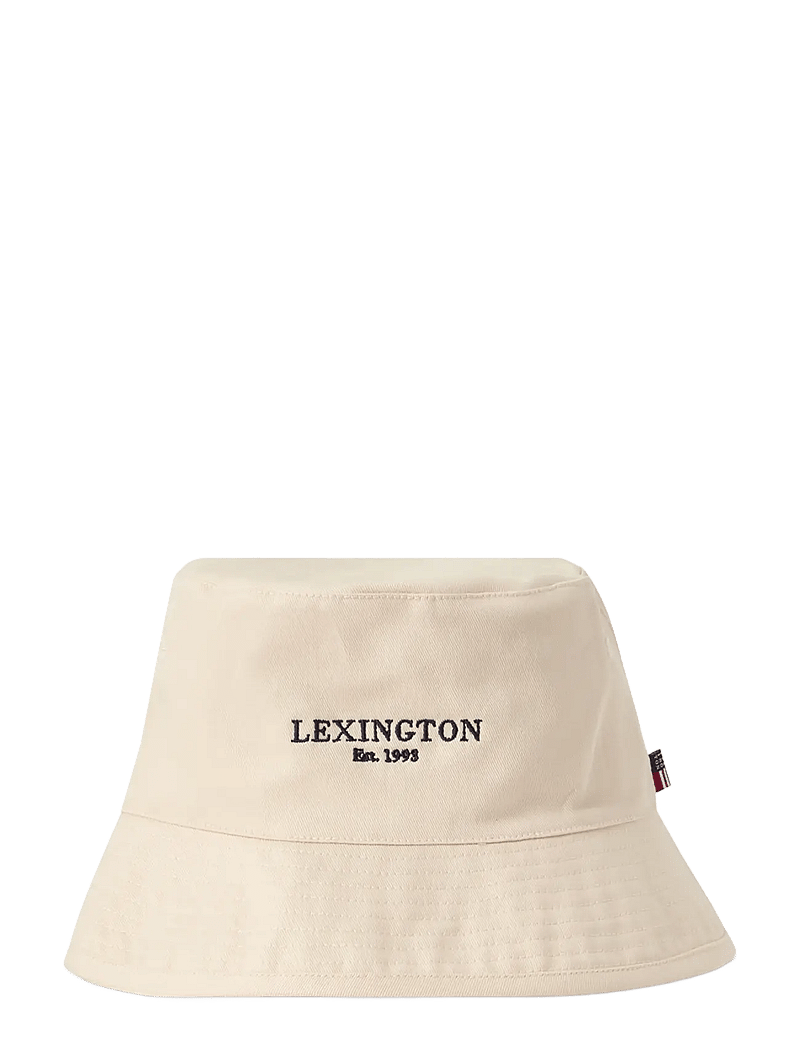 Lexington Clothing - Washed Cotton Bucket Hat - bucket hats - offwhite - 0