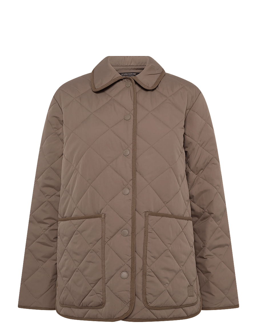 Lexington Clothing - Quilted Jacket - steppjacken - beige/brown - 0