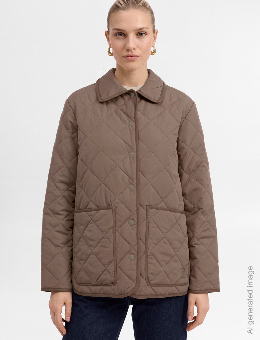 Lexington Clothing - Quilted Jacket - quiltade jackor - beige/brown - 3