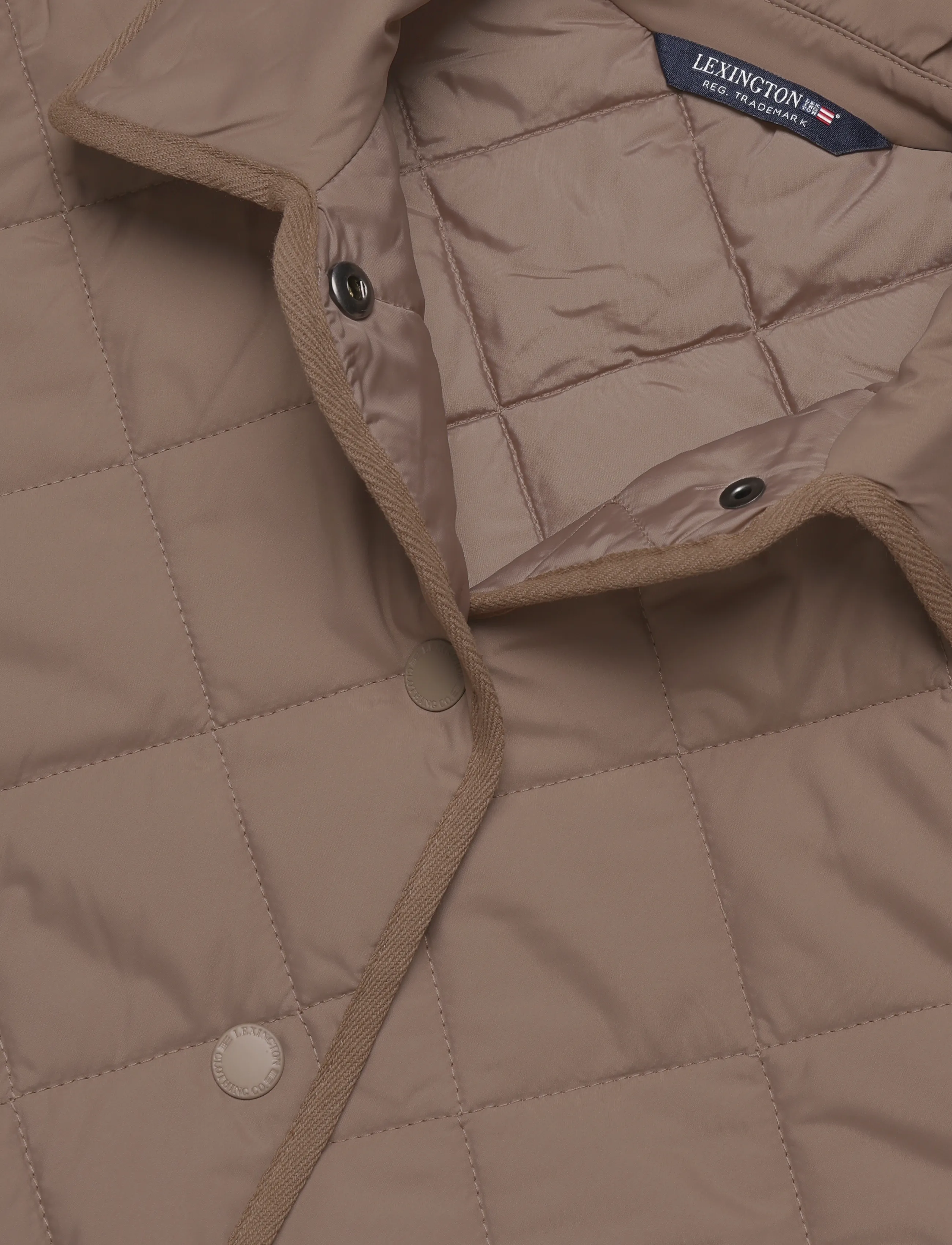 Lexington Clothing - Quilted Jacket - steppjacken - beige/brown - 2