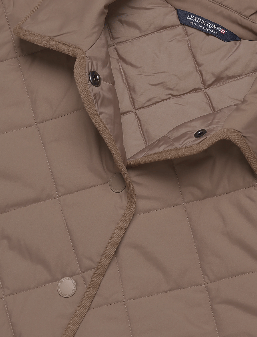Lexington Clothing - Quilted Jacket - steppjacken - beige/brown - 2