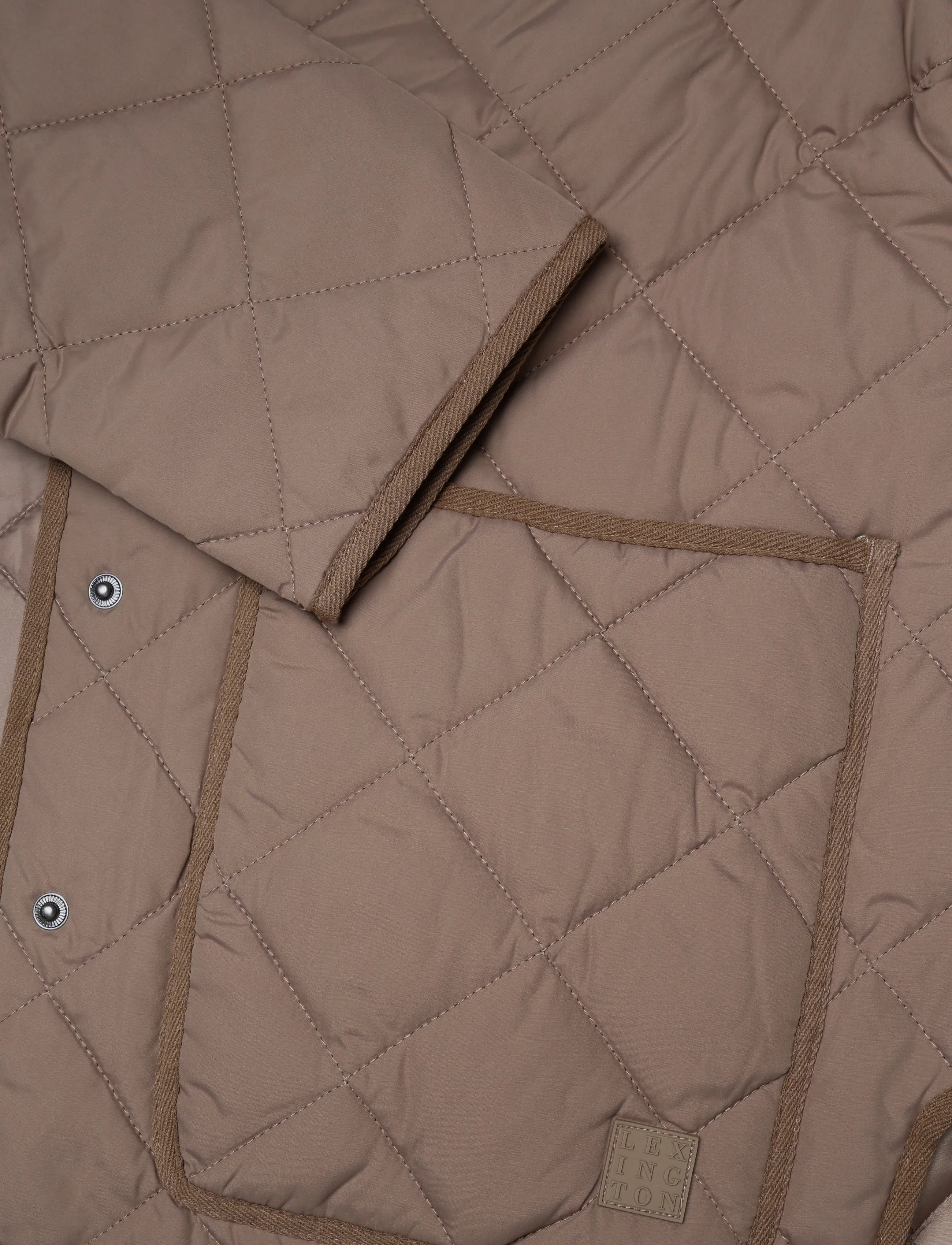 Lexington Clothing - Quilted Jacket - steppjacken - beige/brown - 3