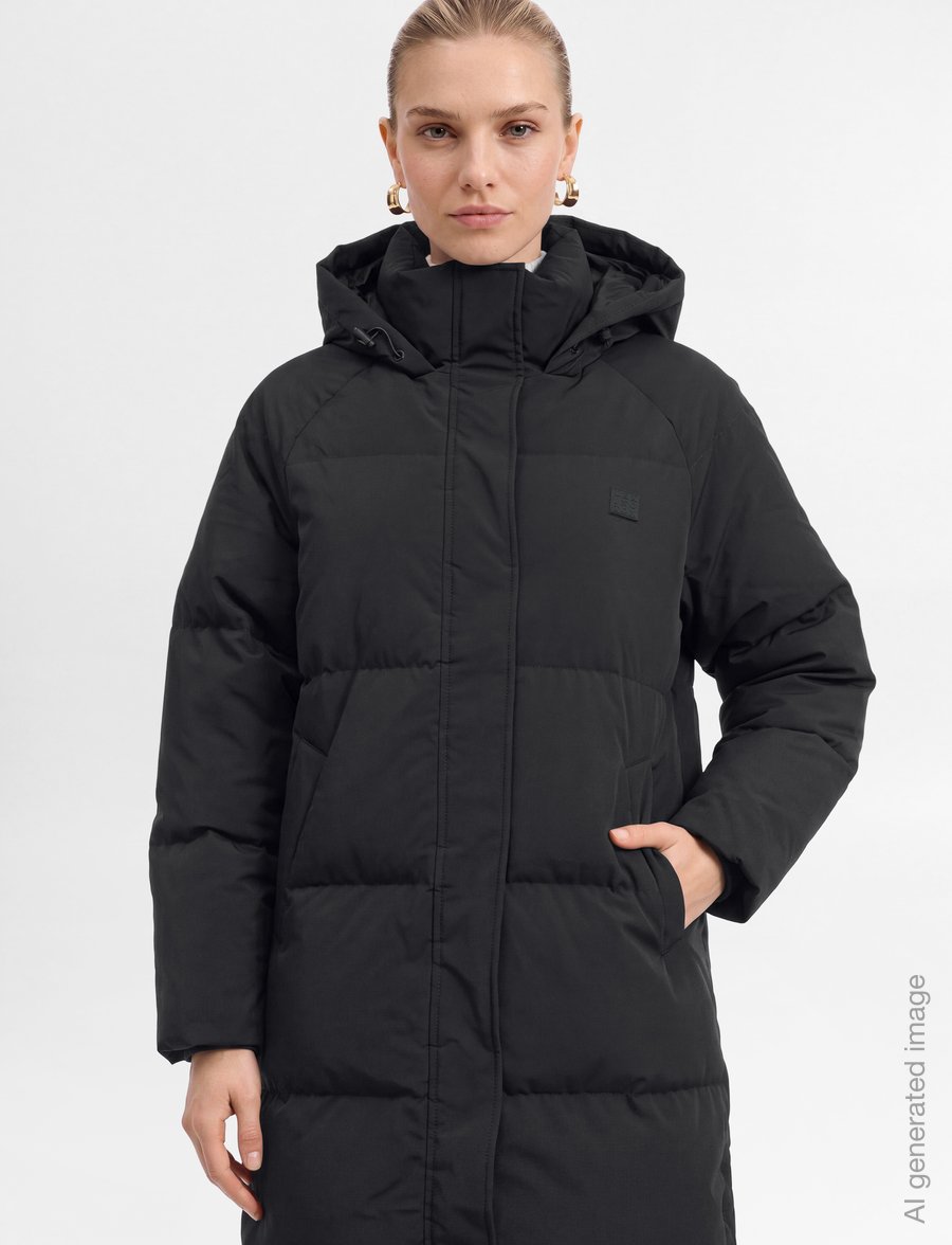 Lexington Clothing - Long Down Parka - vinterjackor - dark green - 3