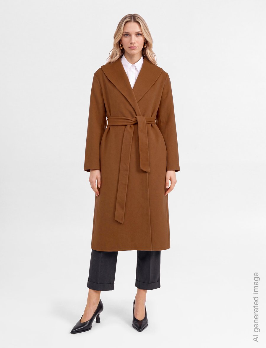 Lexington Clothing - Wool Blend Coat - vinterjakker - camel - 0