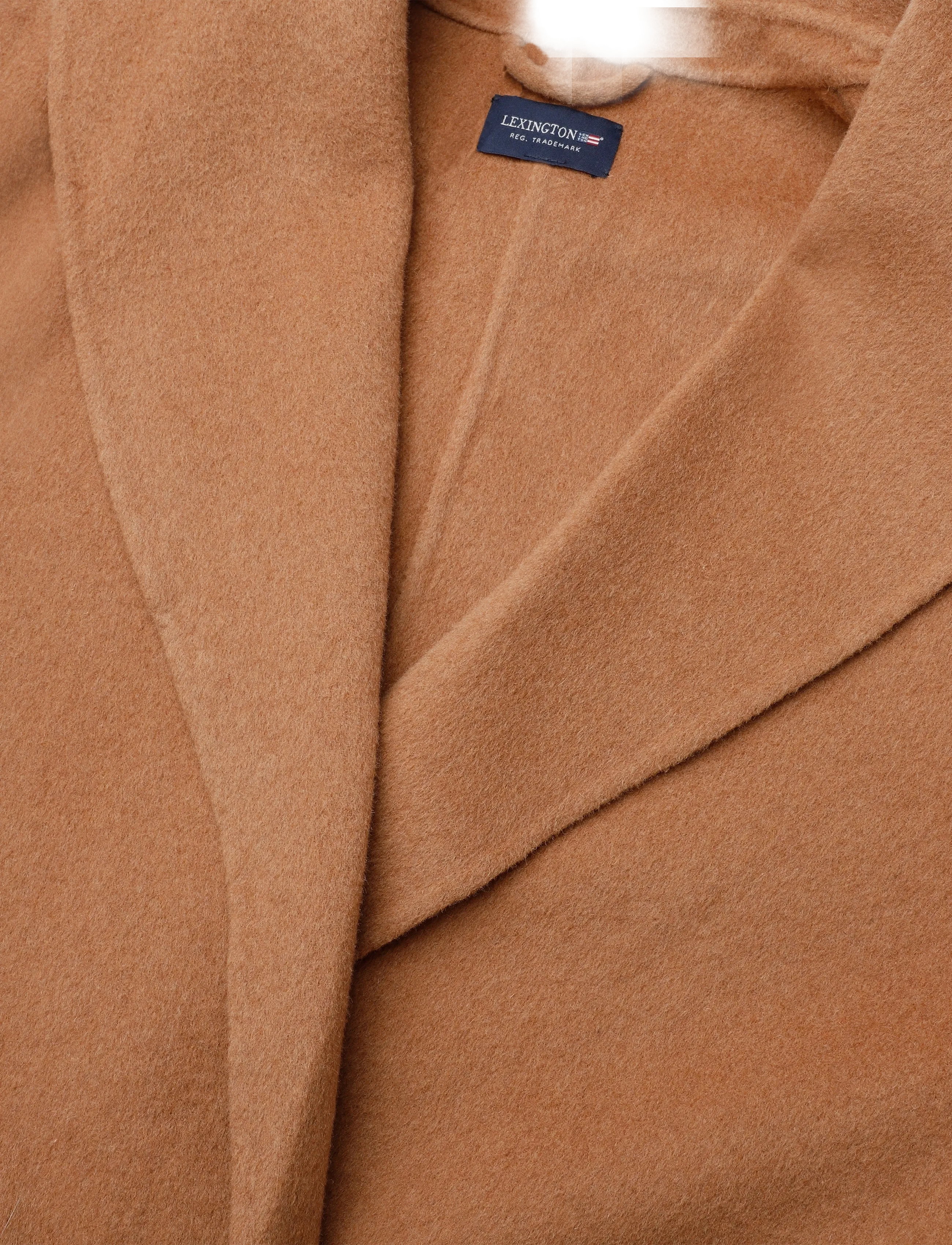 Lexington Clothing - Wool Blend Coat - vinterjakker - camel - 5