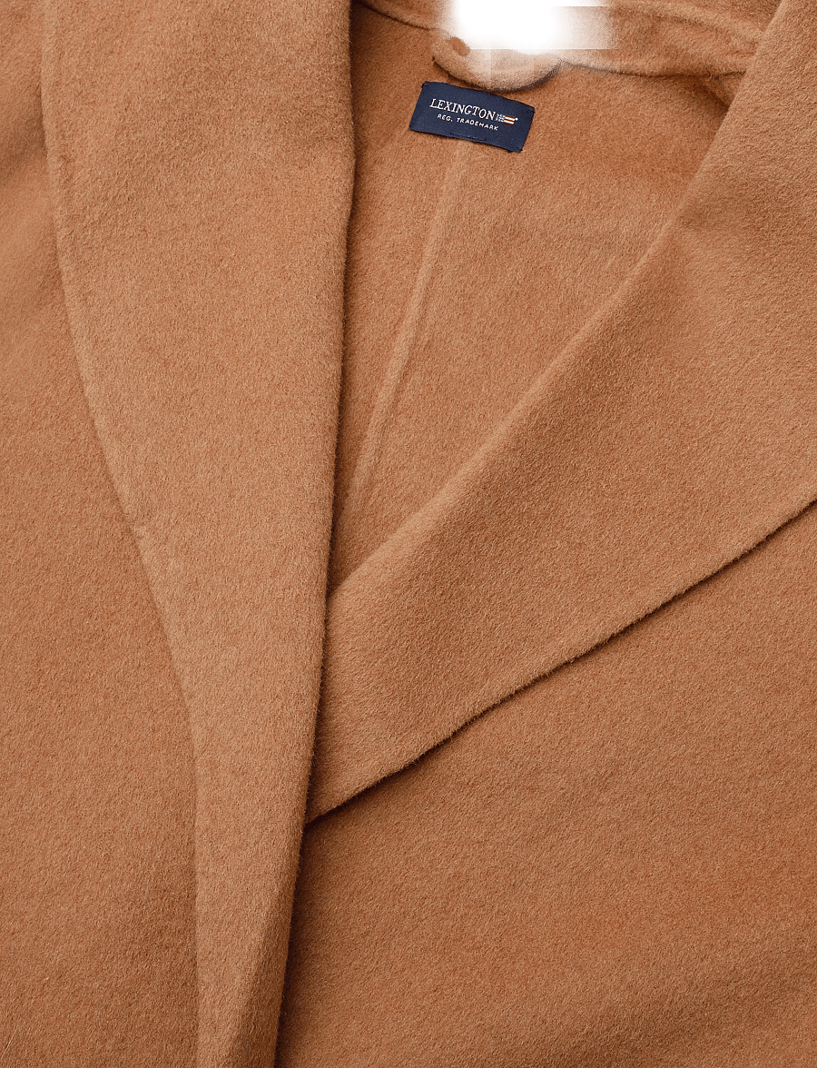Lexington Clothing - Wool Blend Coat - vinterjakker - camel - 5