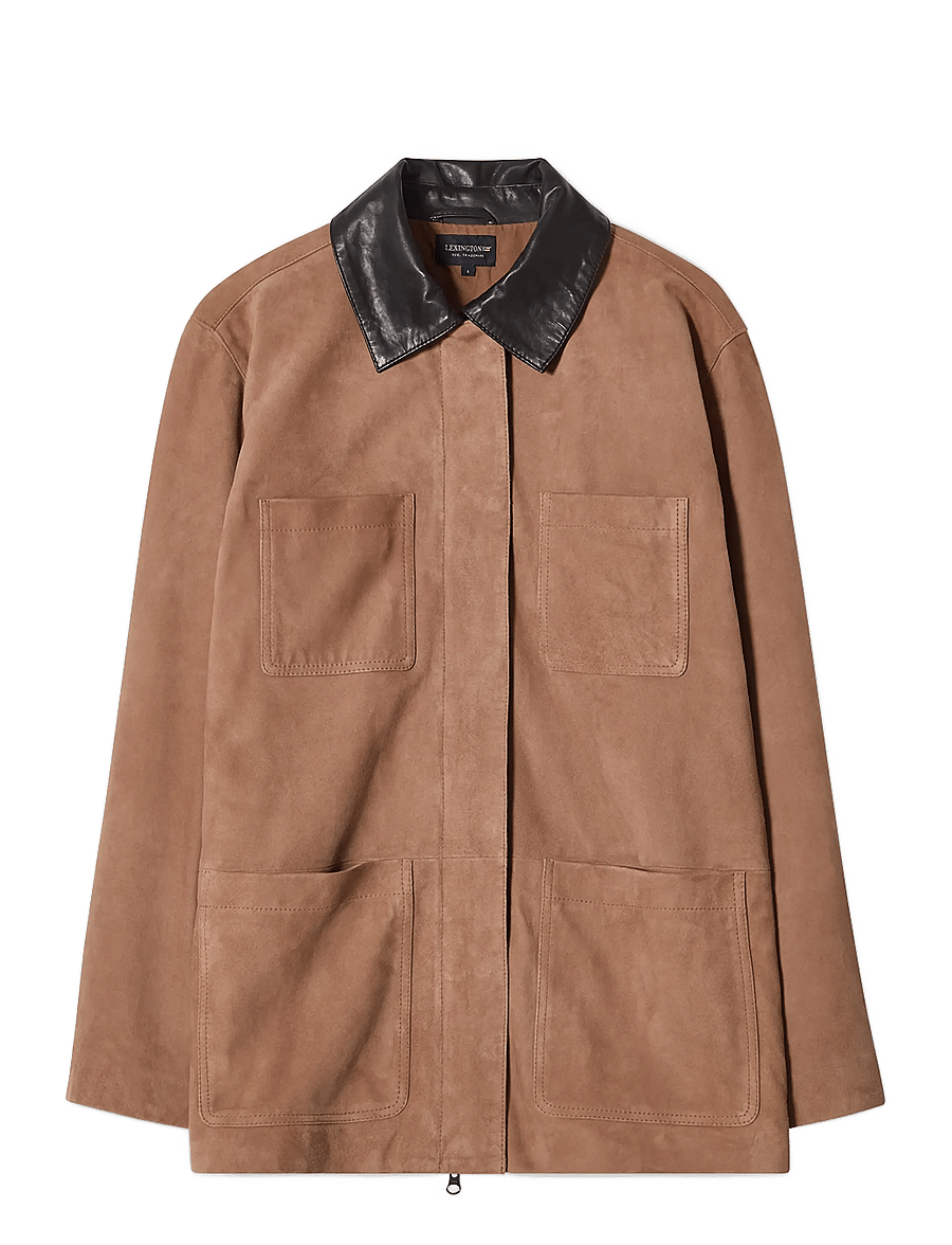 Lexington Clothing - Suede Jacket - light beige/brown - 0