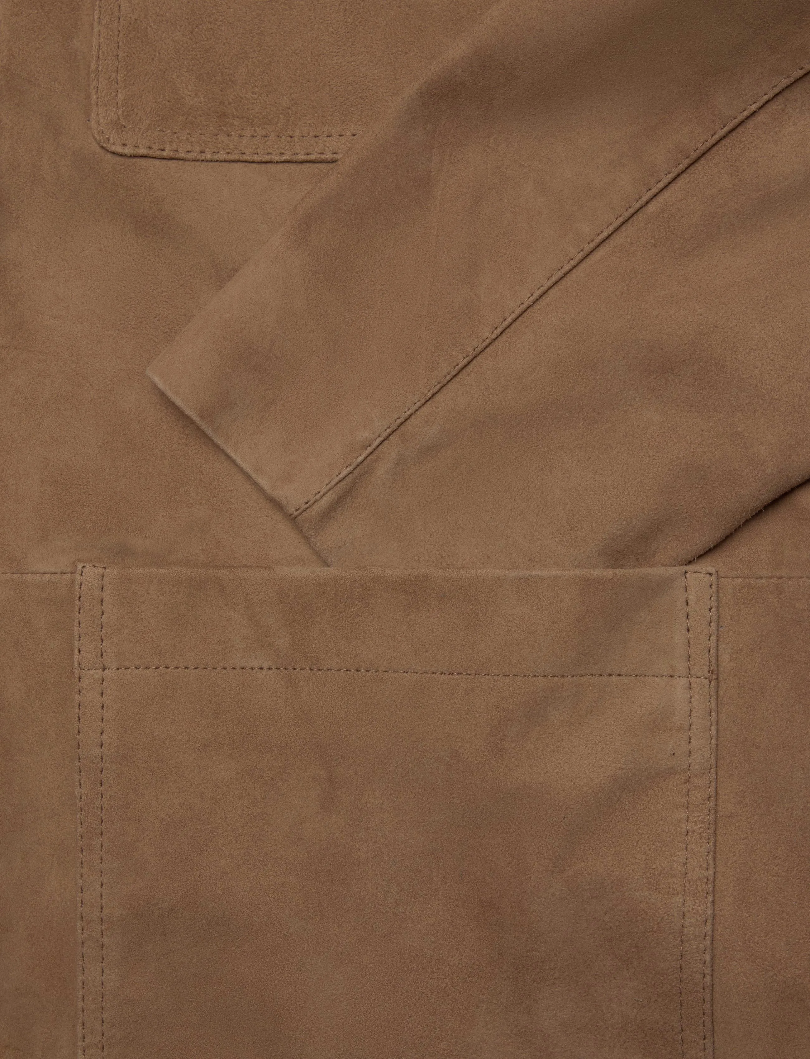 Lexington Clothing - Suede Jacket - utility-jacken - light beige/brown - 3