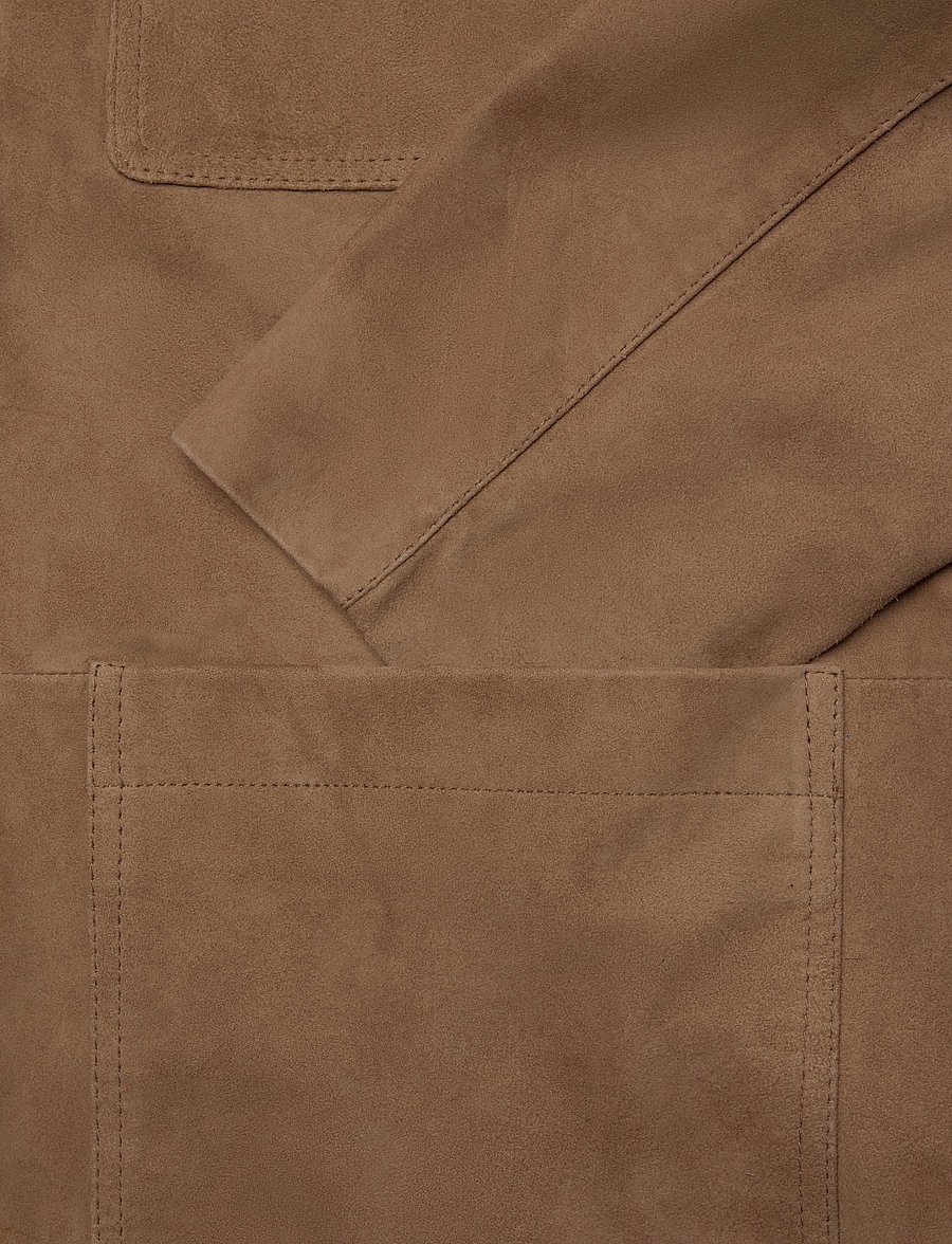 Lexington Clothing - Suede Jacket - utility-jacken - light beige/brown - 3