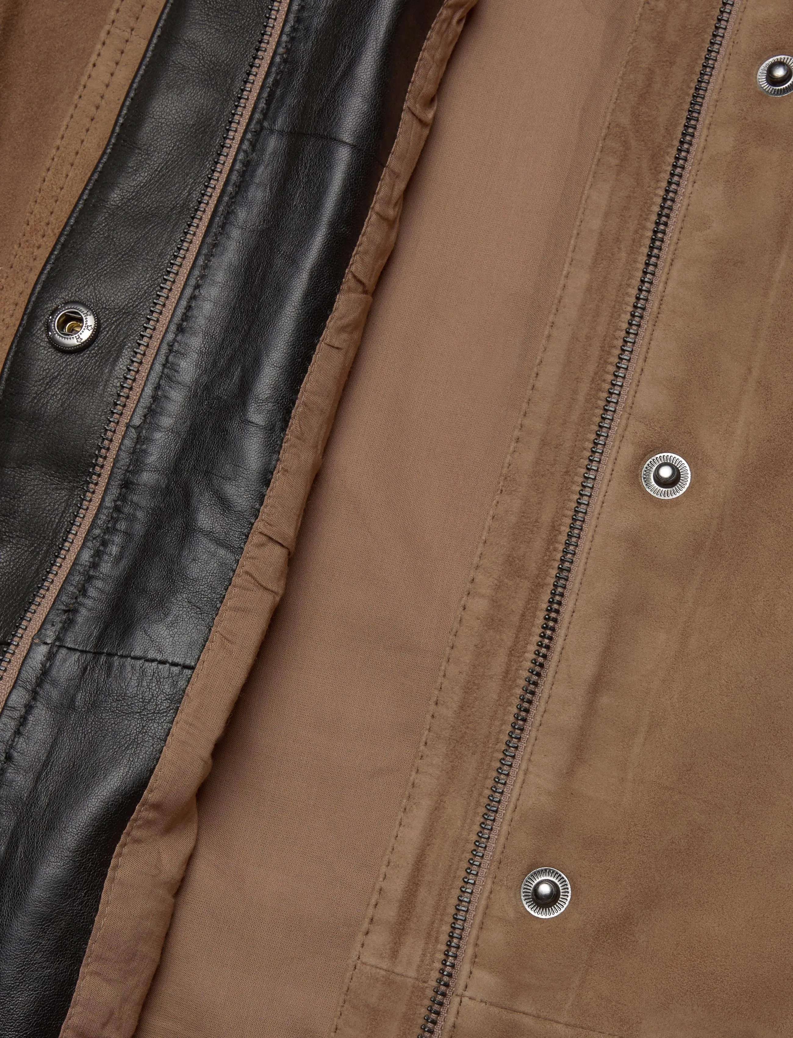 Lexington Clothing - Suede Jacket - utility-jacken - light beige/brown - 4
