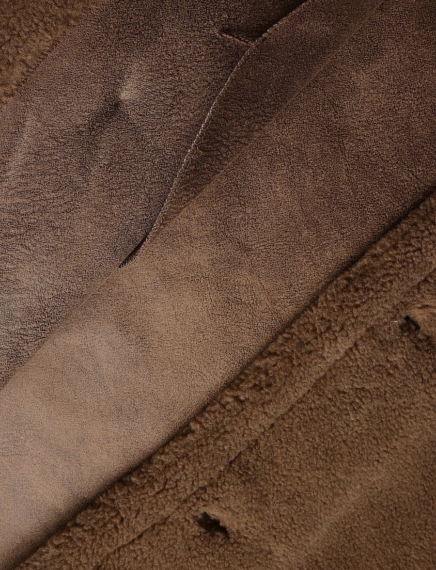 Lexington Clothing - Teddy Coat - mäntel - brown - 4
