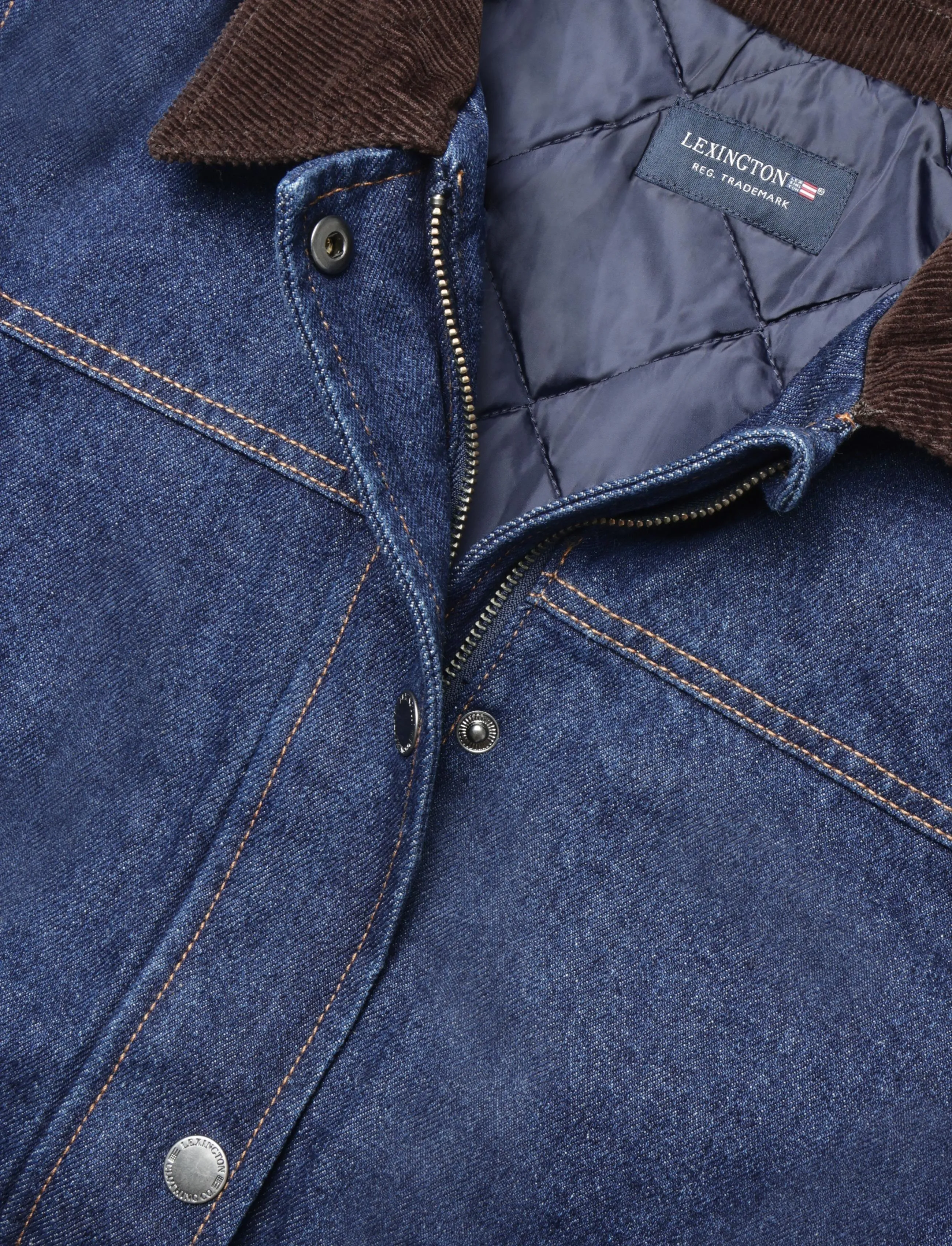 Lexington Clothing - Country Jacket Denim - utility-jakker - indigo - 2