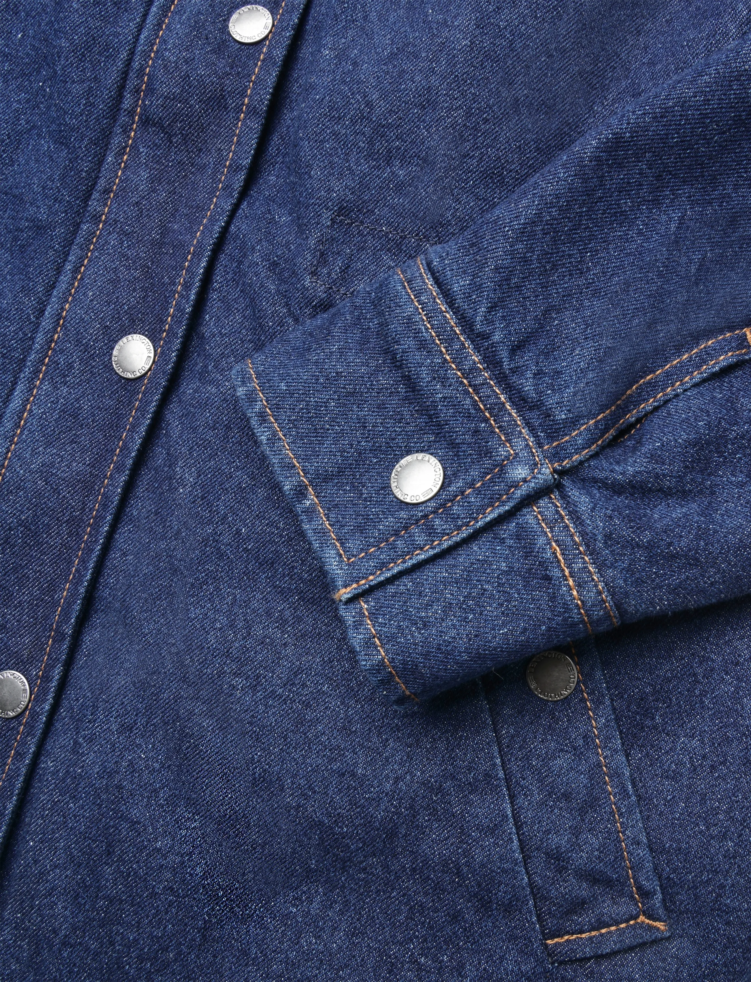 Lexington Clothing - Country Jacket Denim - utility-jakker - indigo - 3