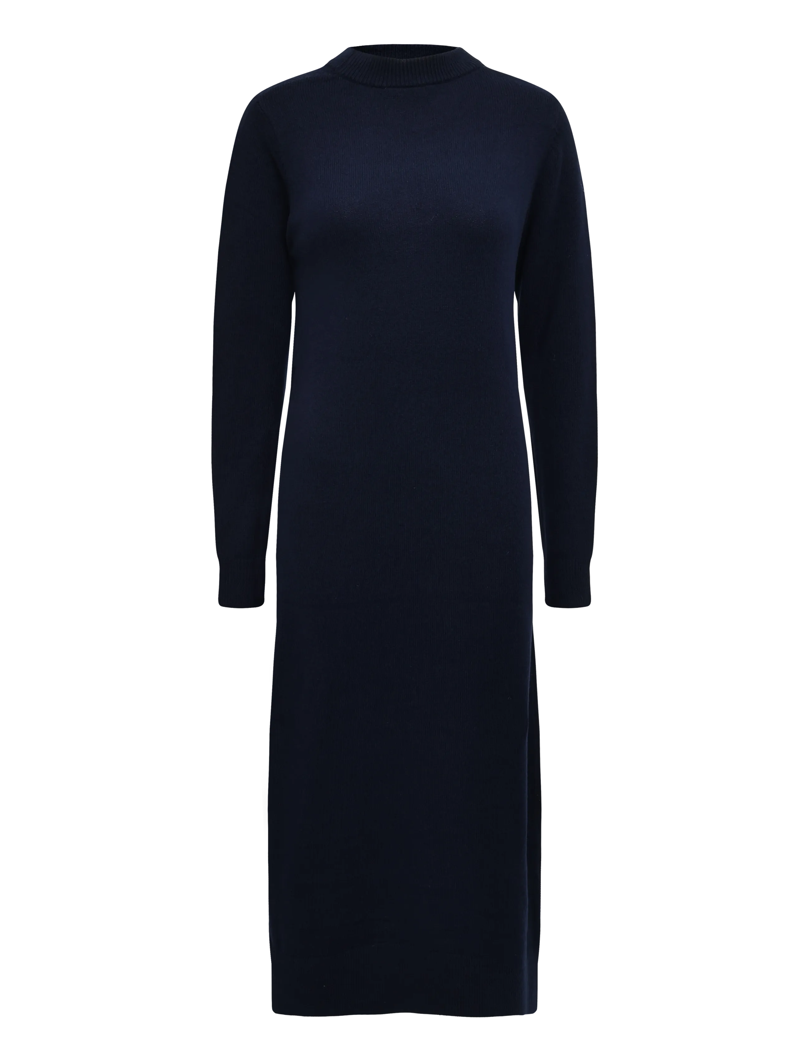 Lexington Clothing Straight Fit Knitted Long Dress - Kjoler - NAVY / navy