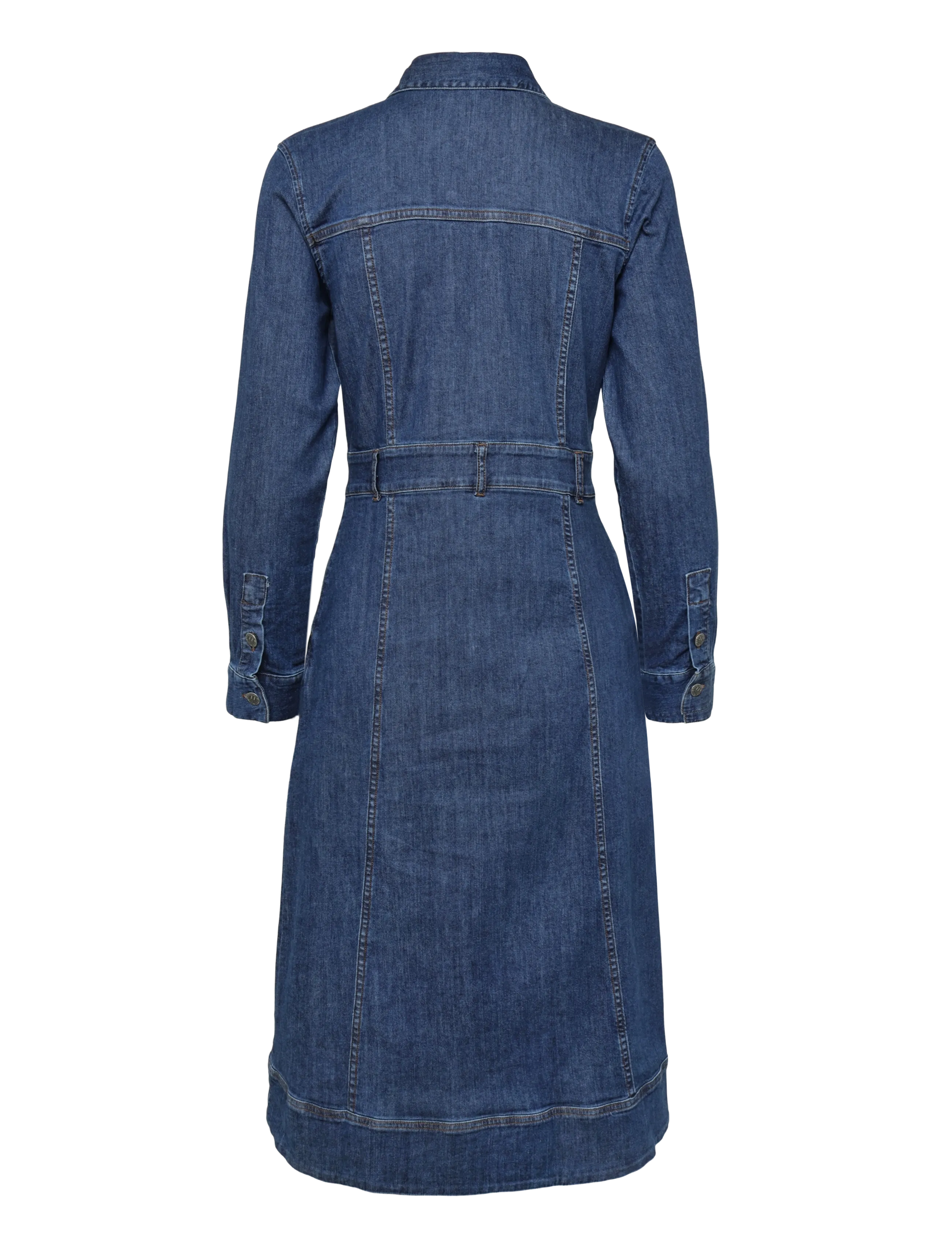 Midi Denim Dress 2