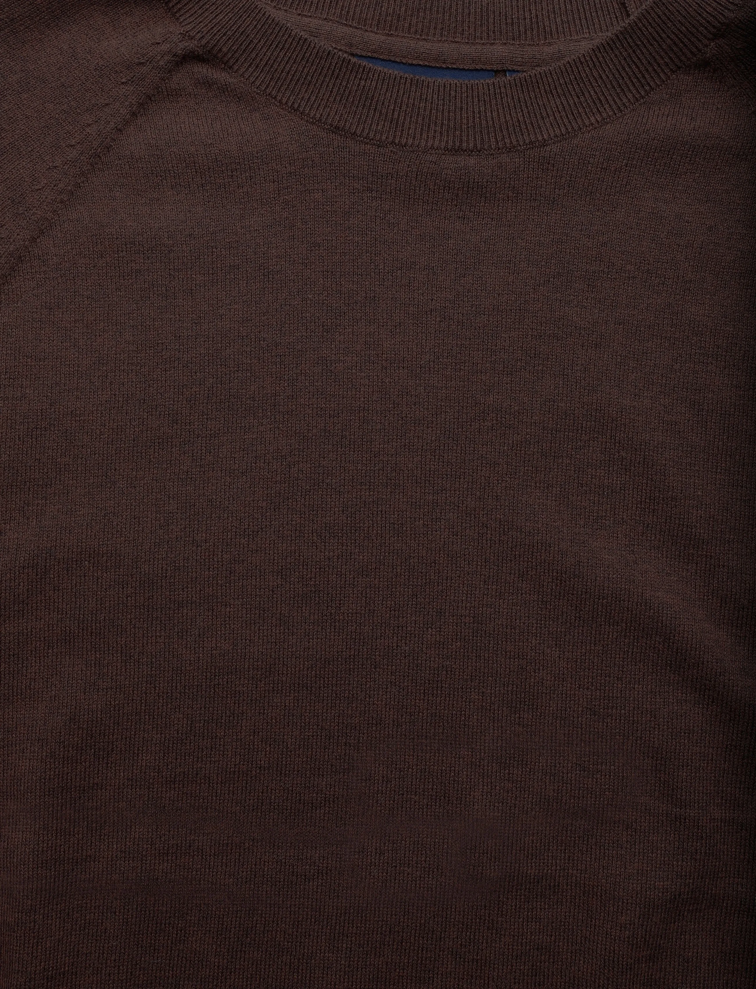 Lexington Clothing - Cashmere Blend Raglan Sweater - kampsunid - dark brown melange - 2