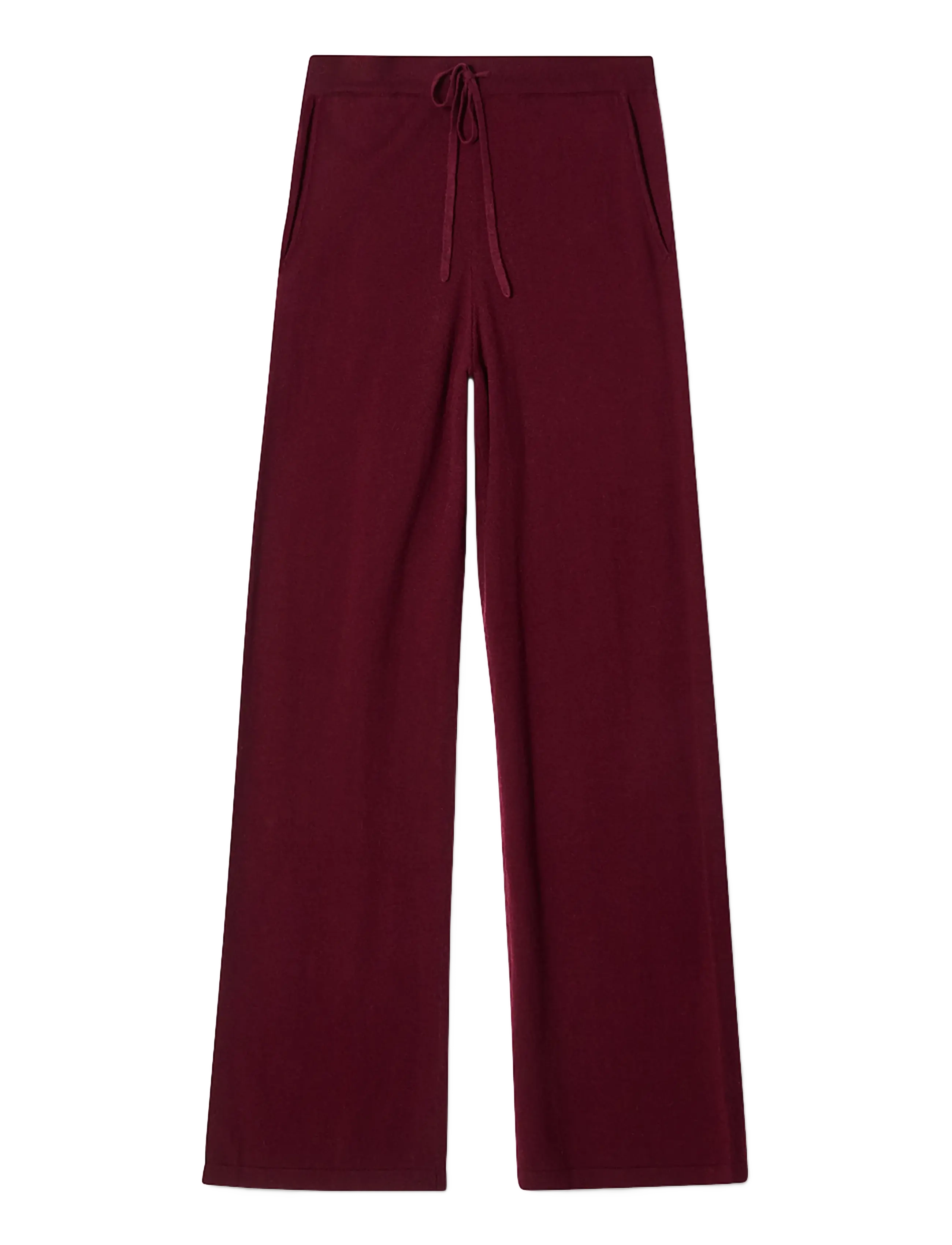 Lexington Clothing Knitted Lounge Pant - Kleidung - BURGUNDY / burgundy