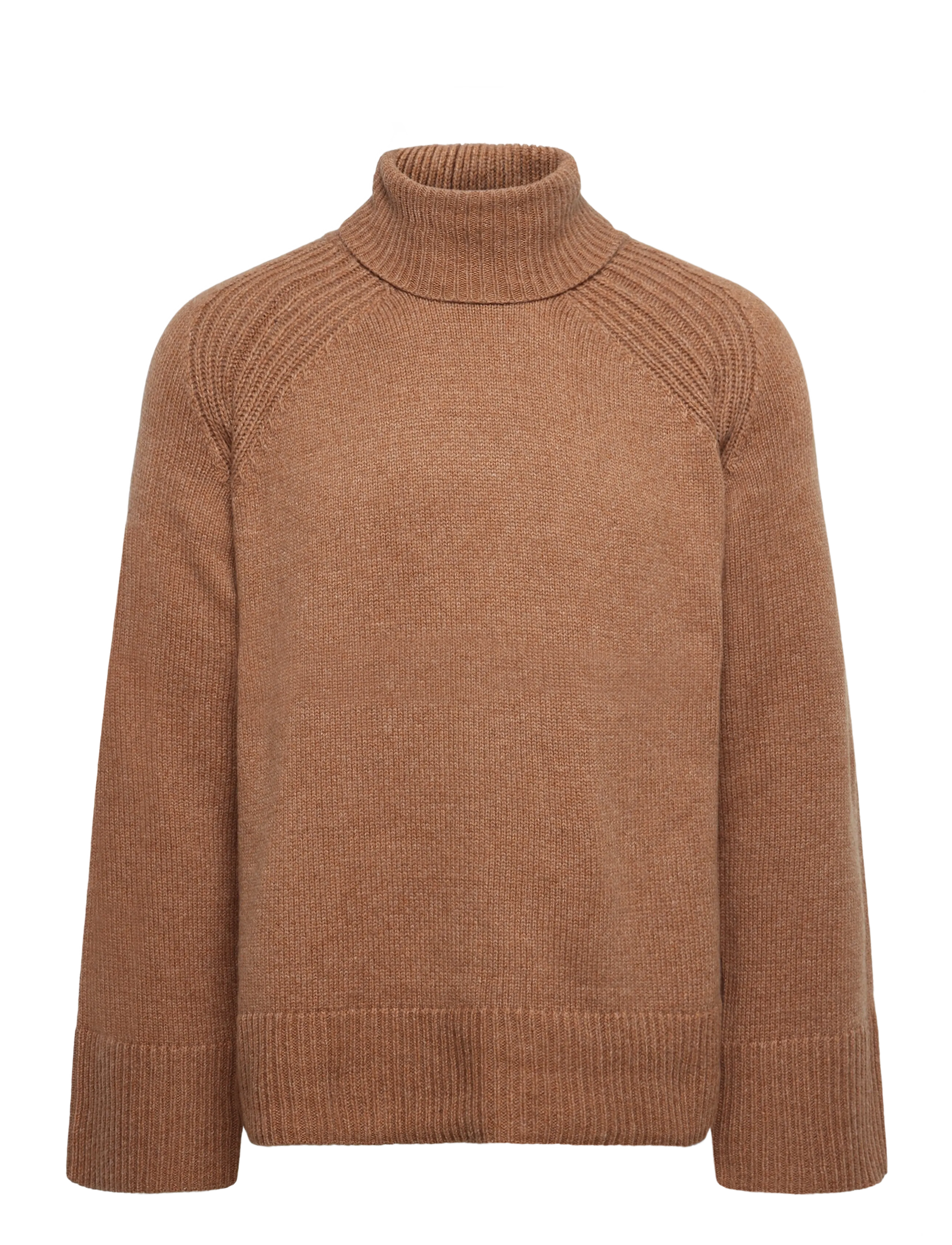 Lexington Clothing Straight Fit Turtleneck - Lexington Clothing - CAMEL / brown
