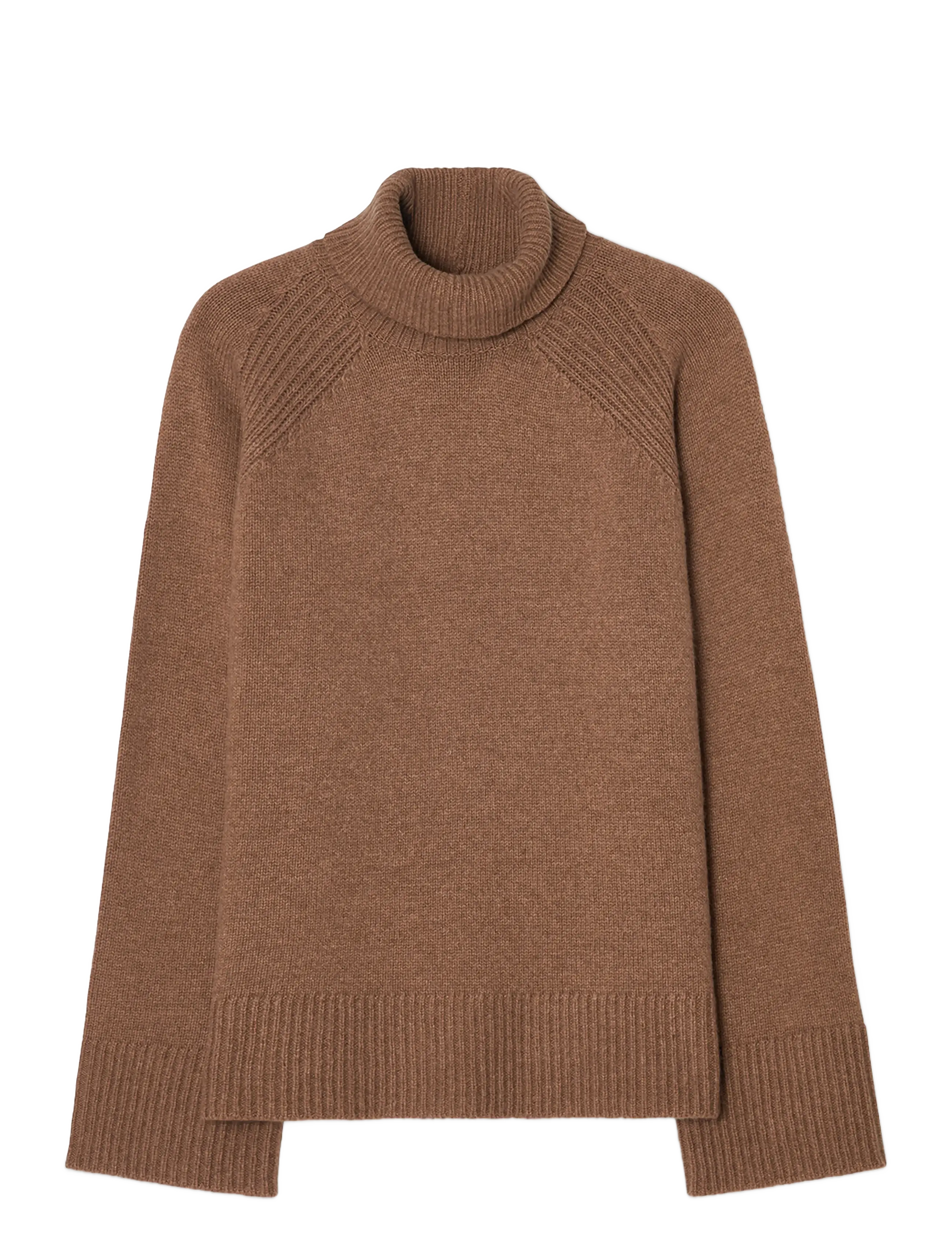 Lexington Clothing Straight Fit Turtleneck - Modetrends - CAMEL / brown