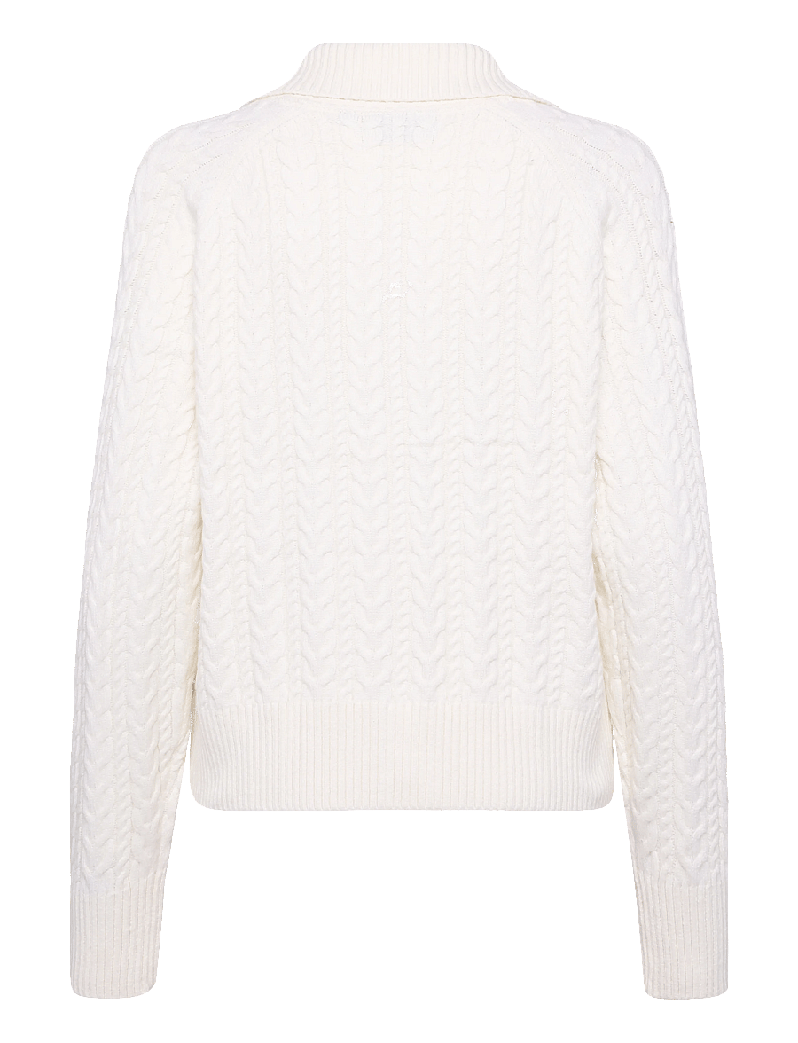 Lexington Clothing - Cable Cardigan - strickjacken - offwhite - 1