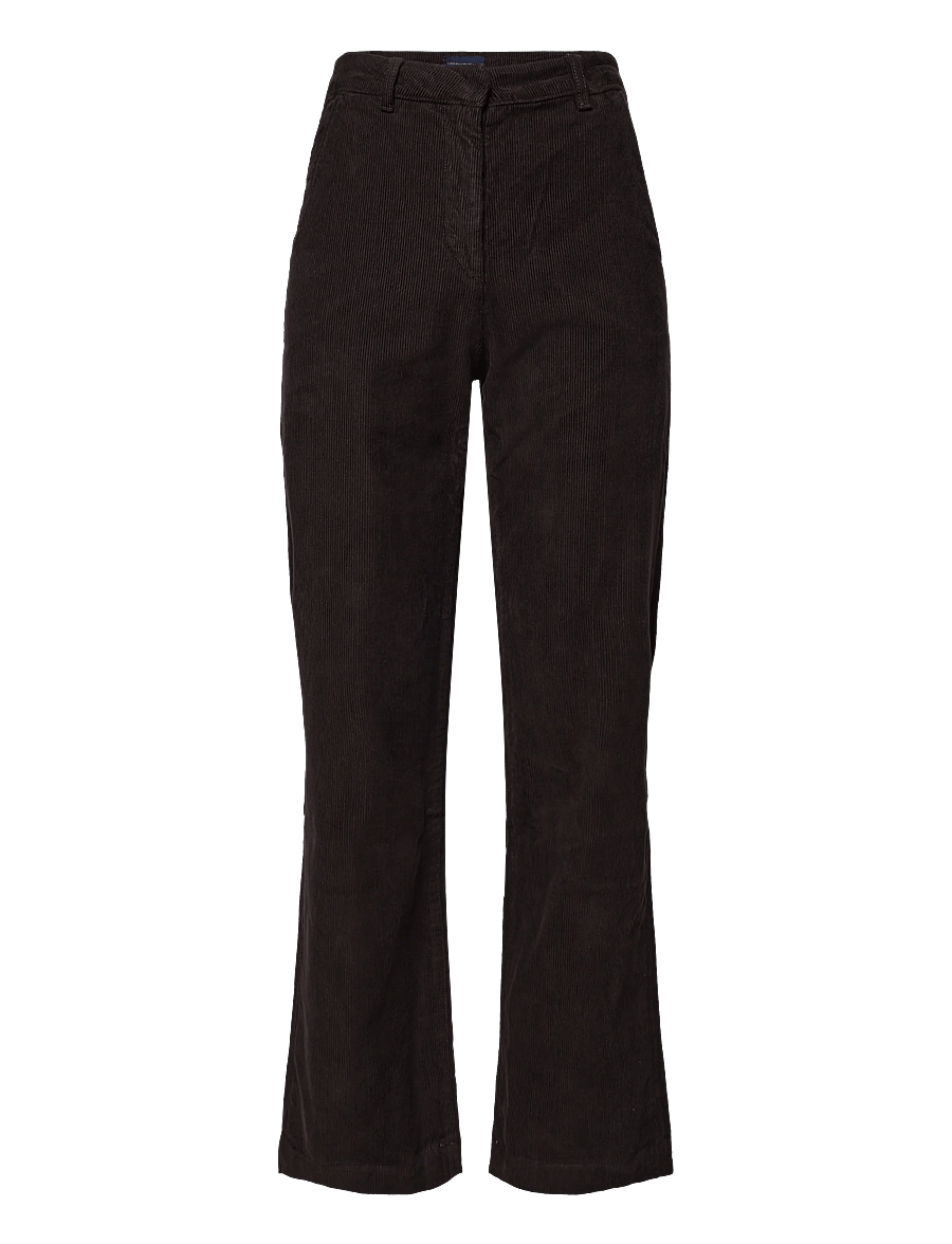 Lexington Clothing - Straight Leg Corduroy Pants - sirged püksid - dark brown - 0