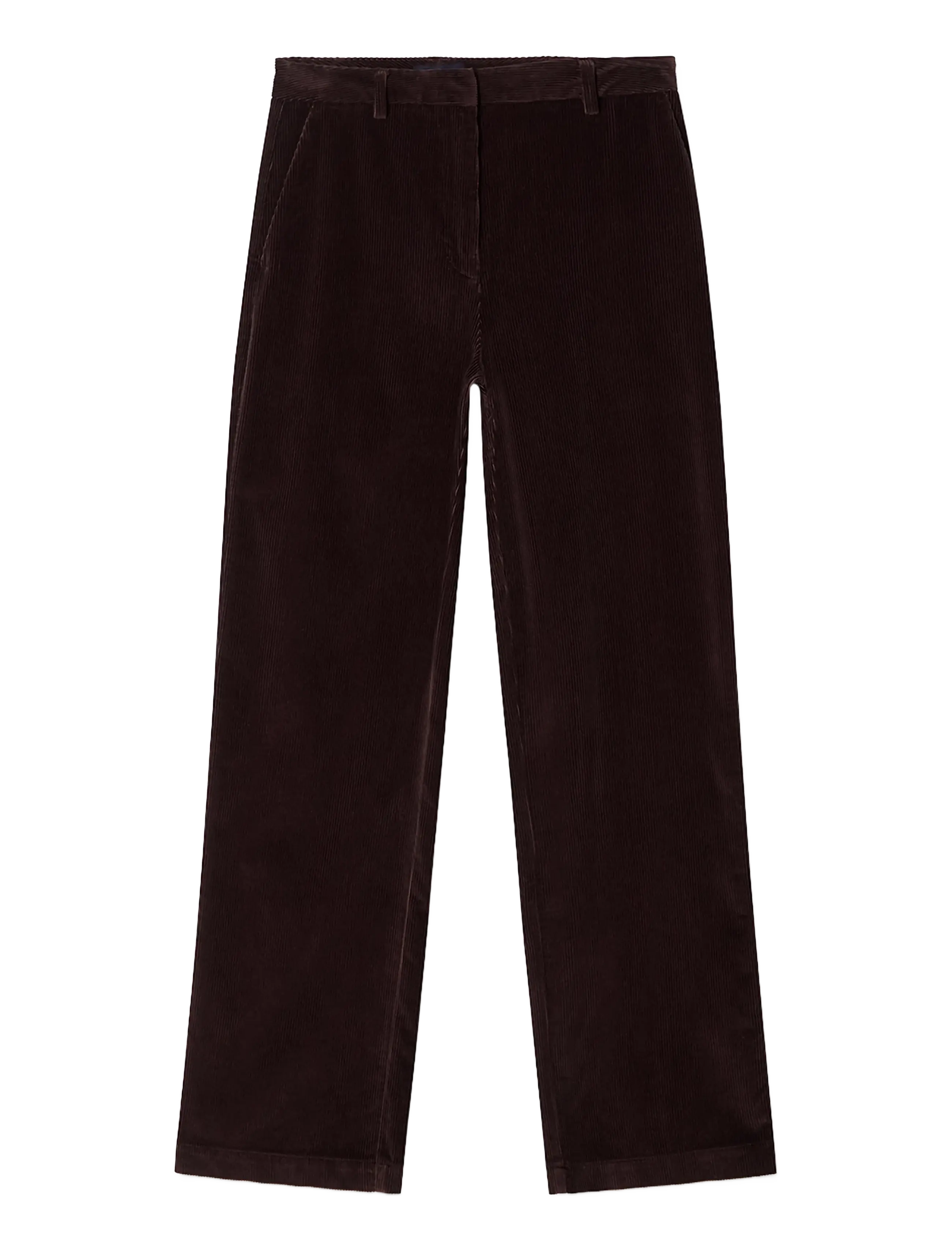 Lexington Clothing Straight Leg Corduroy Pants - Kleidung - DARK BROWN / brown