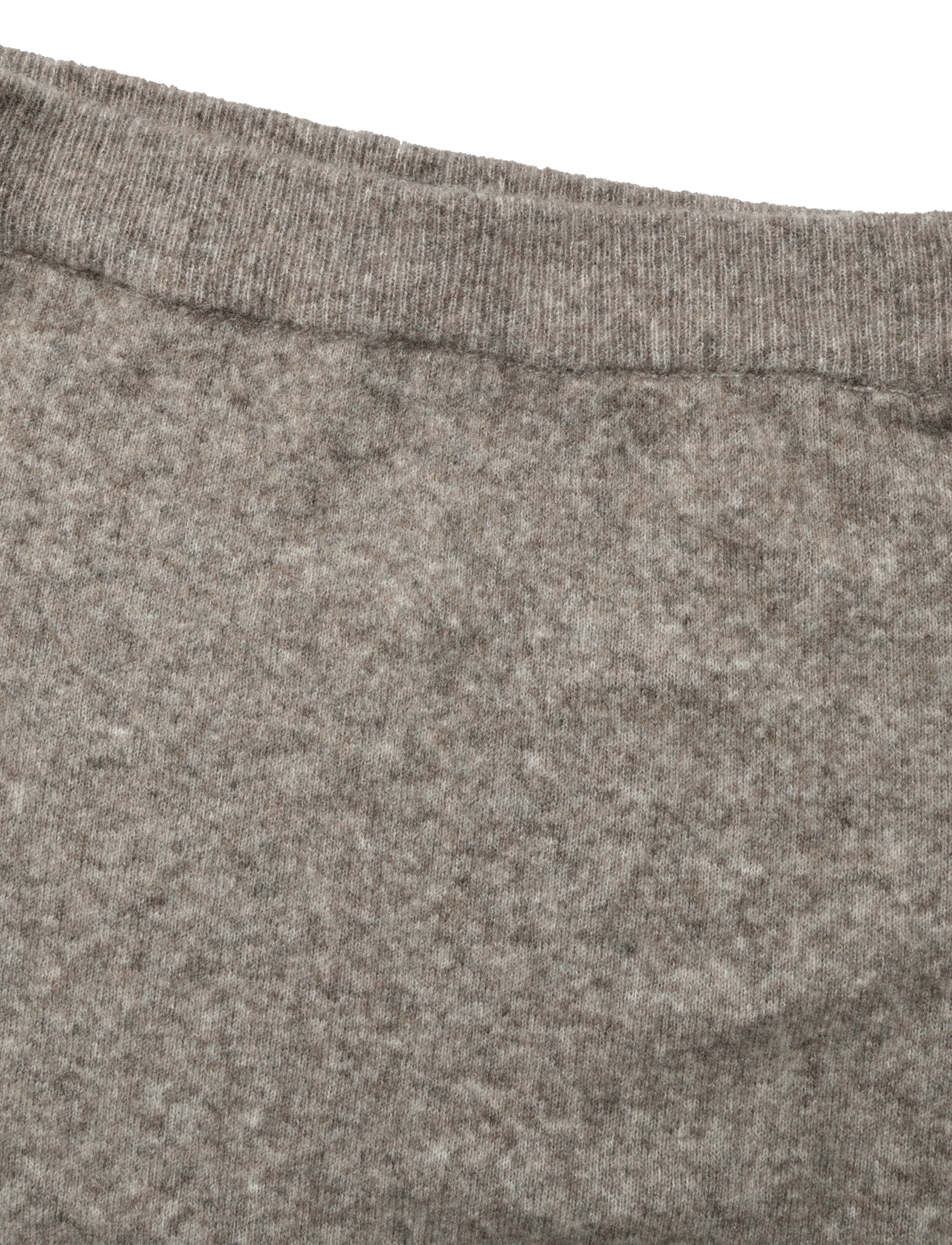 Lexington Clothing - Straight Fit Knitted Skirt - strikkede nederdele - light brown melange - 2