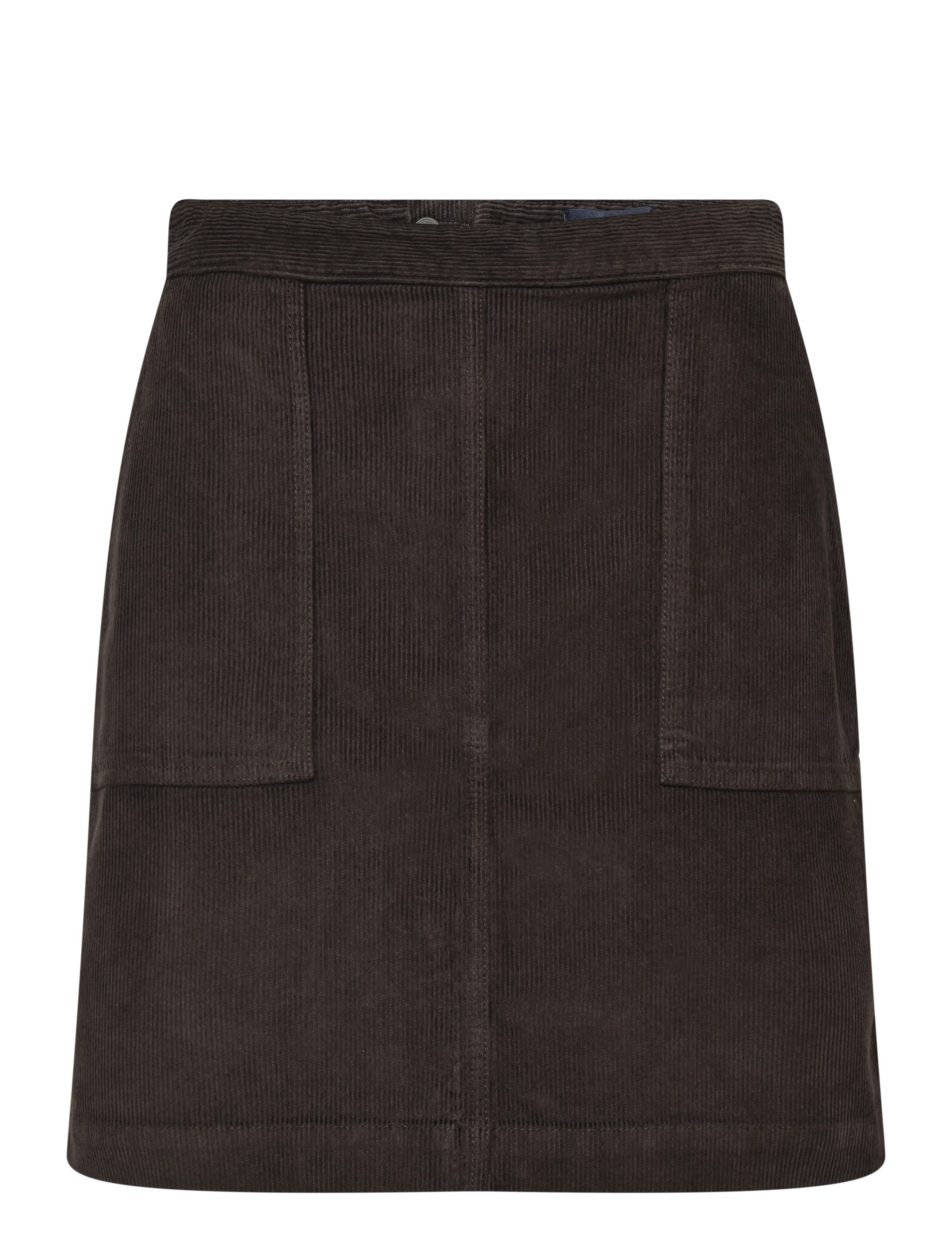Lexington Clothing Short Corduroy Skirt - Kjolar - DARK BROWN / brown