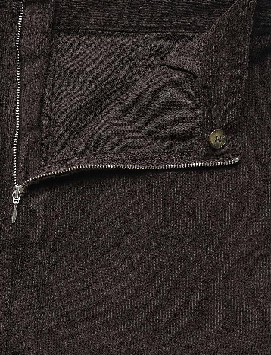 Lexington Clothing - Short Corduroy Skirt - korta kjolar - dark brown - 2
