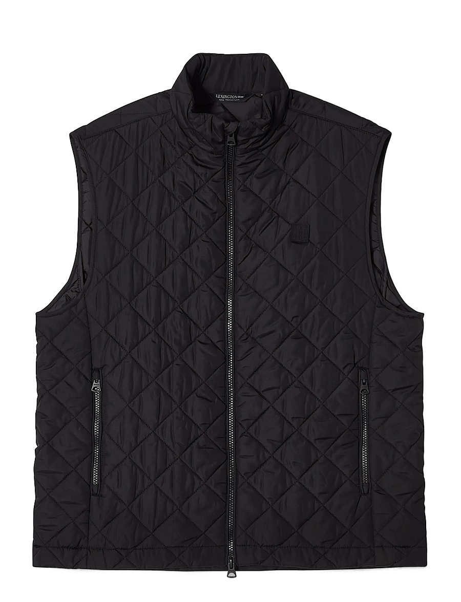 Lexington Clothing - Classic Quilted Vest - vestid - black - 0