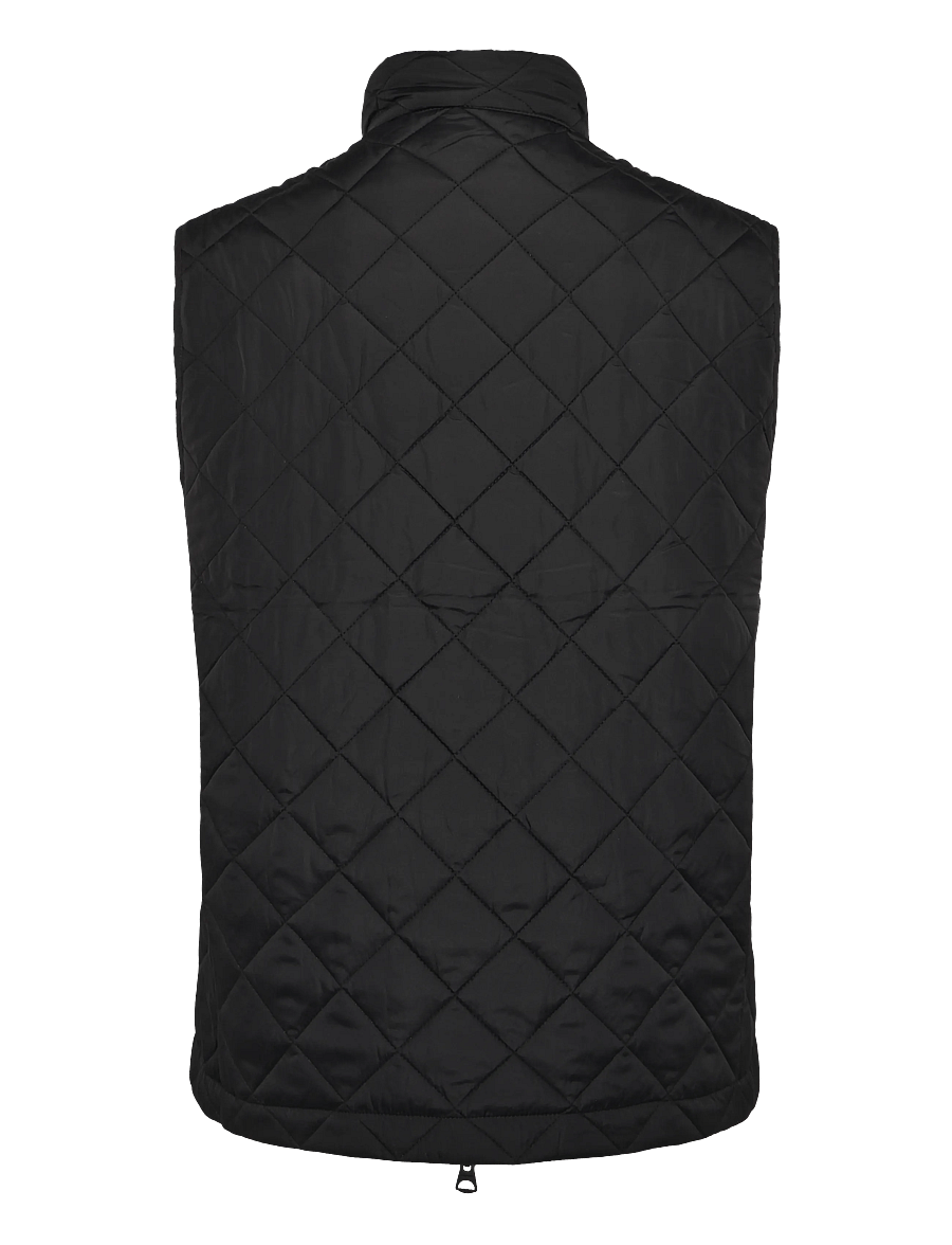 Lexington Clothing - Classic Quilted Vest - vestes - black - 1