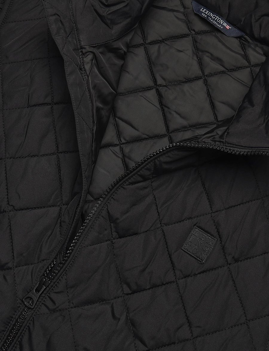 Lexington Clothing - Classic Quilted Vest - vestes - black - 2