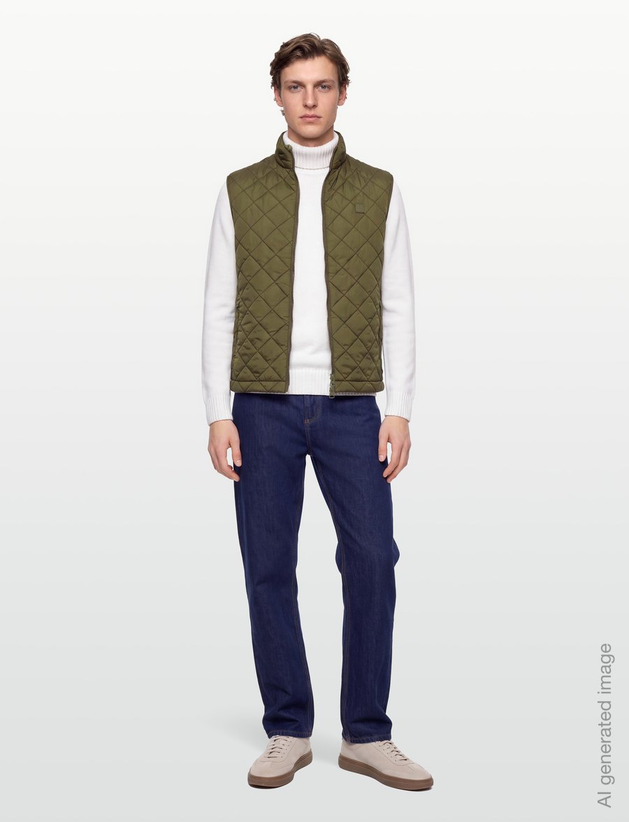 Lexington Clothing - Classic Quilted Vest - vestid - green - 0