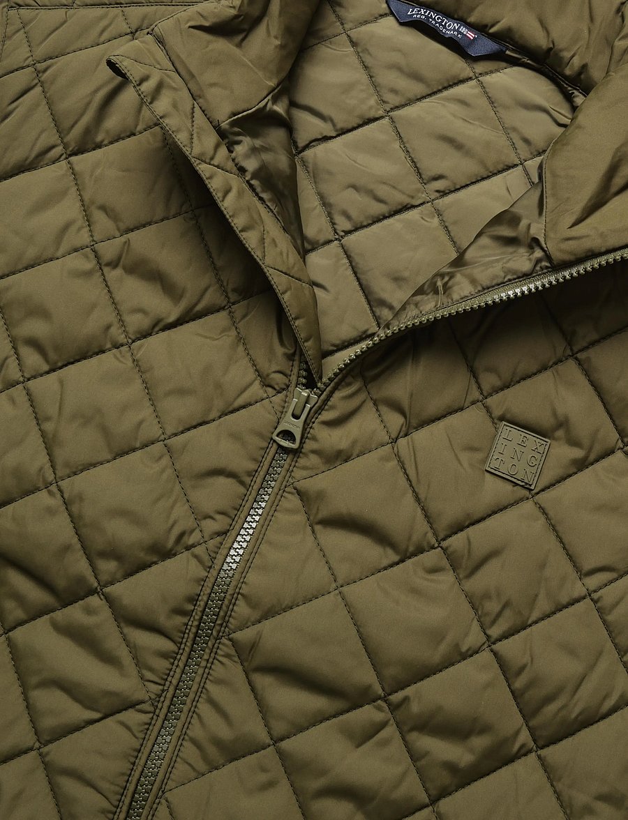 Lexington Clothing - Classic Quilted Vest - veste - green - 2