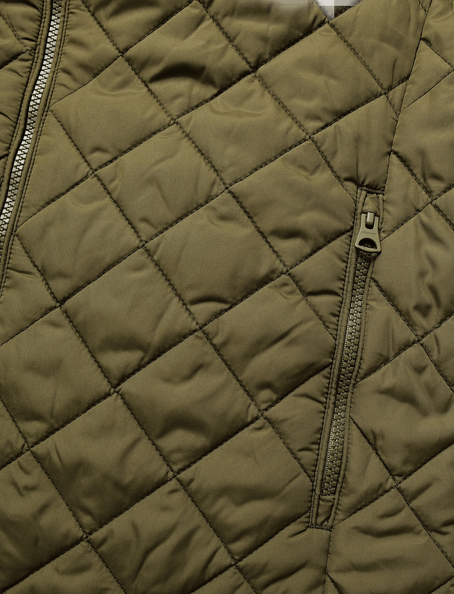 Lexington Clothing - Classic Quilted Vest - veste - green - 3