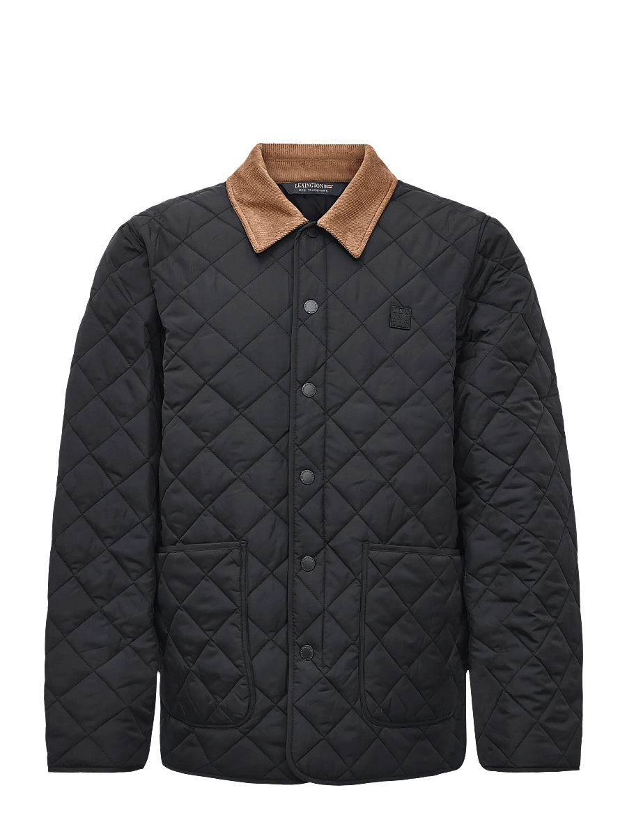 Lexington Clothing - Classic Quilted Jacket - efterårsjakker - black - 0