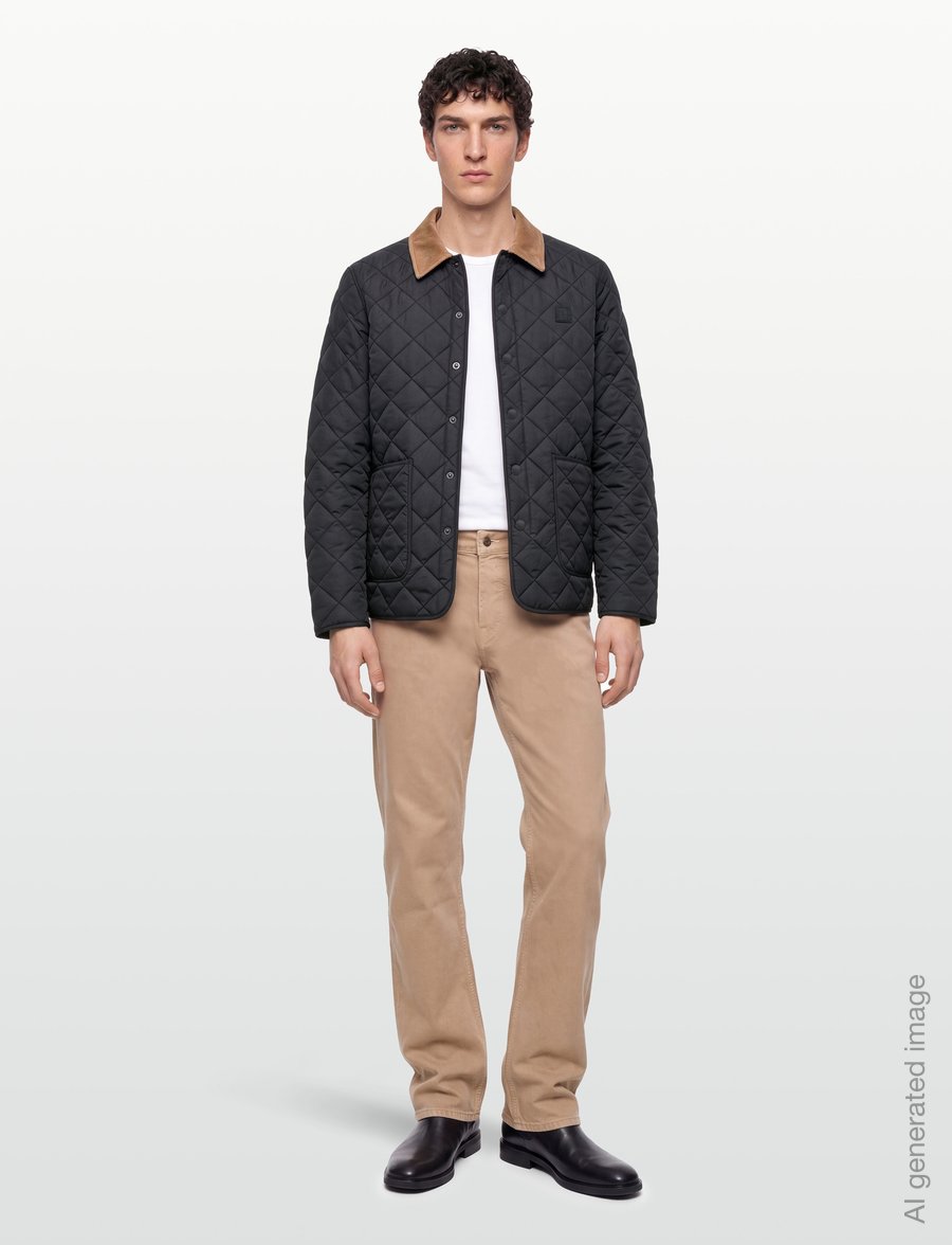 Lexington Clothing - Classic Quilted Jacket - höstjackor - black - 0