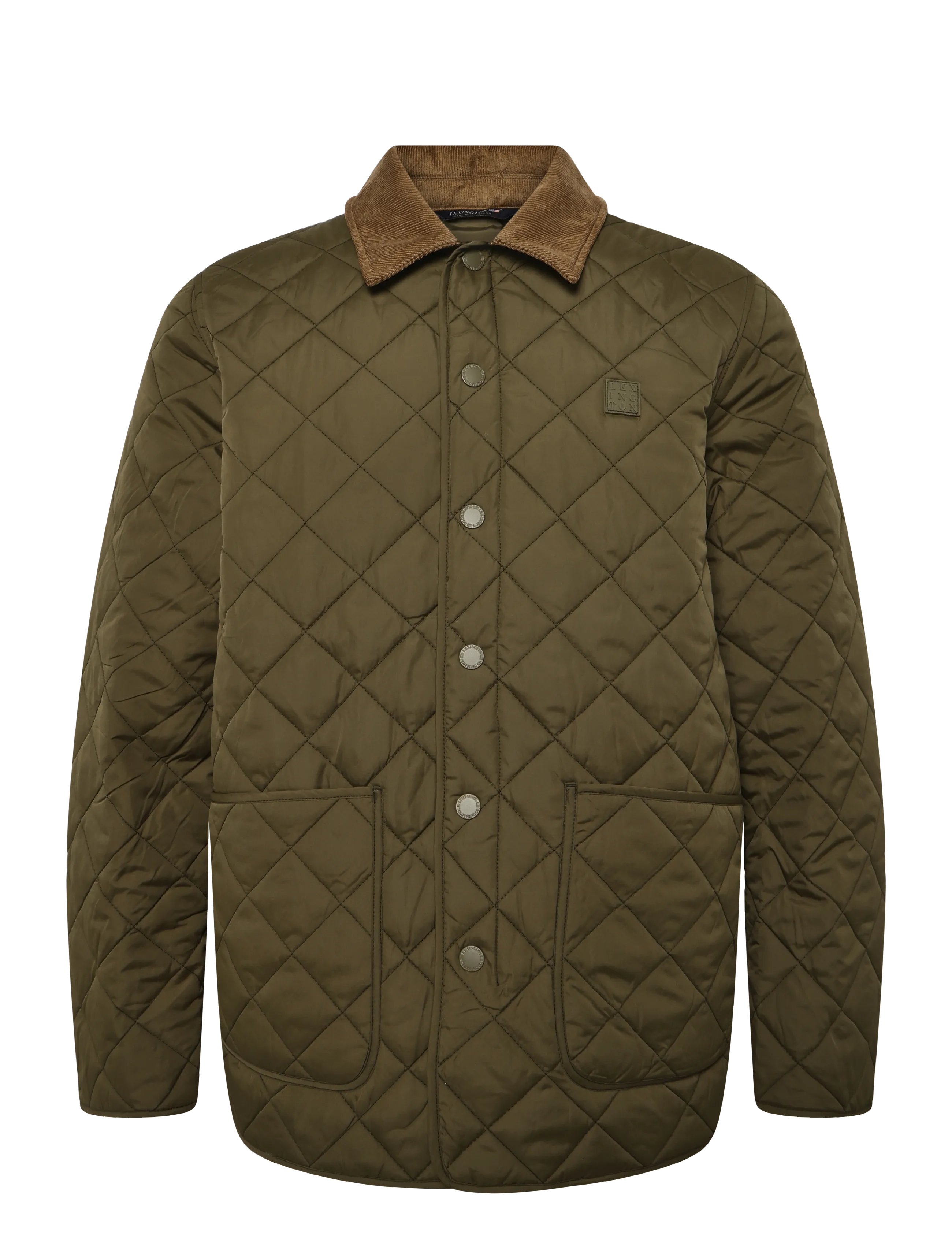 Lexington Clothing Classic Quilted Jacket - Tøj - GREEN / khaki/green