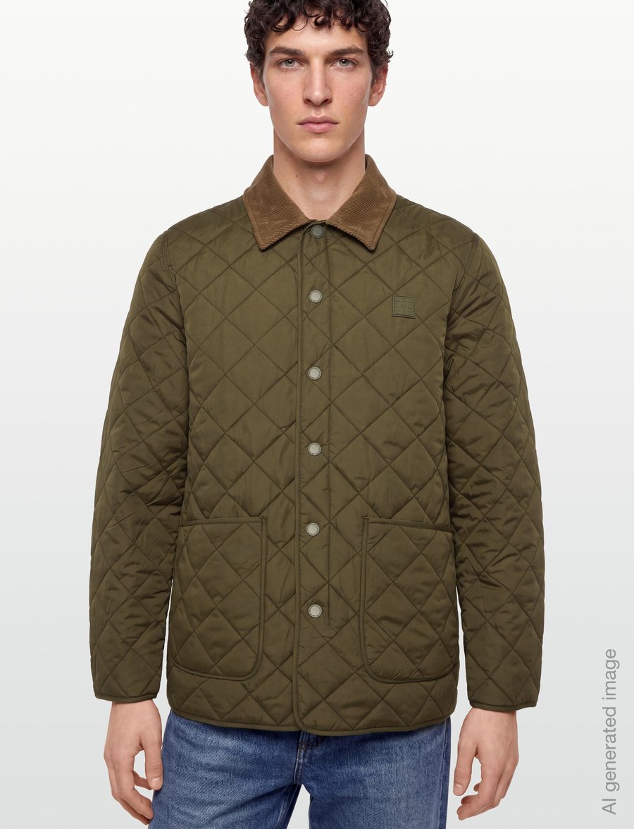 Lexington Clothing - Classic Quilted Jacket - efterårsjakker - green - 3