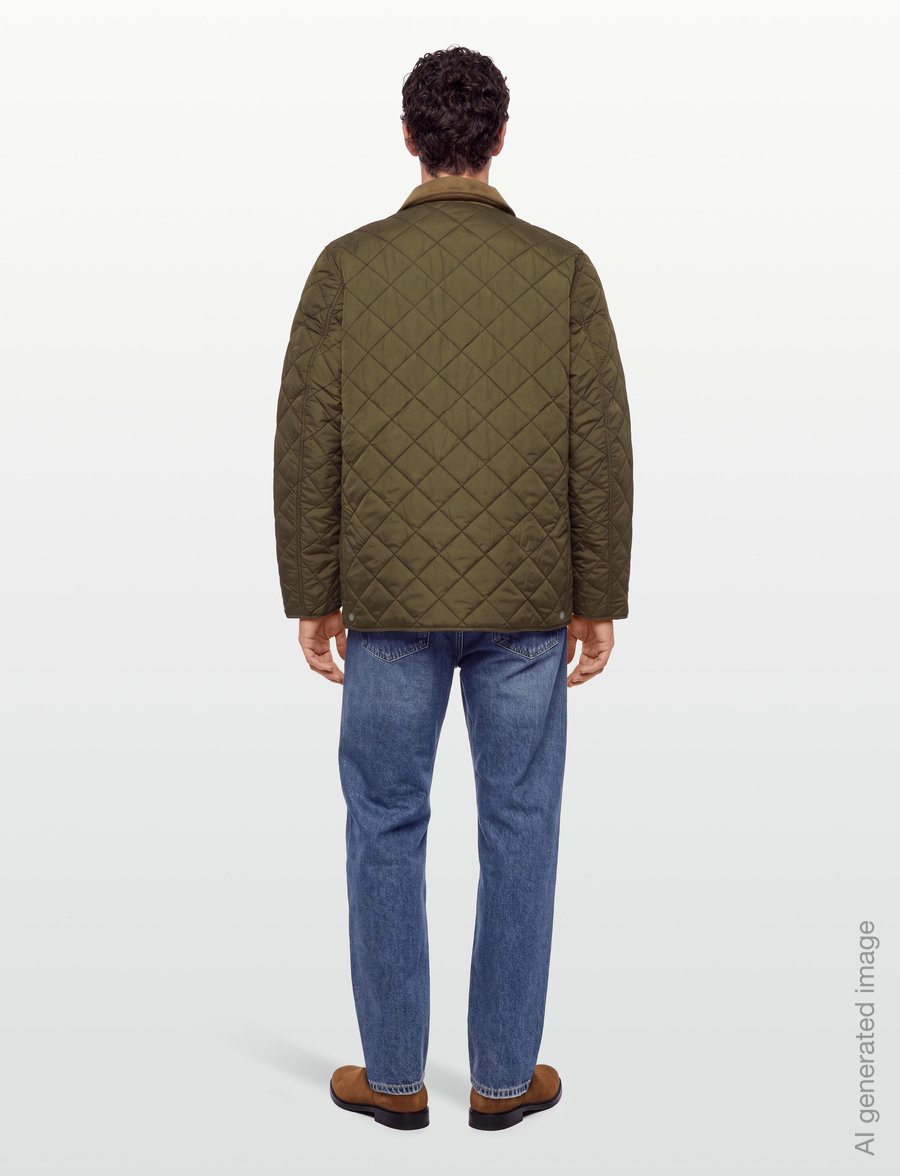 Lexington Clothing - Classic Quilted Jacket - efterårsjakker - green - 4