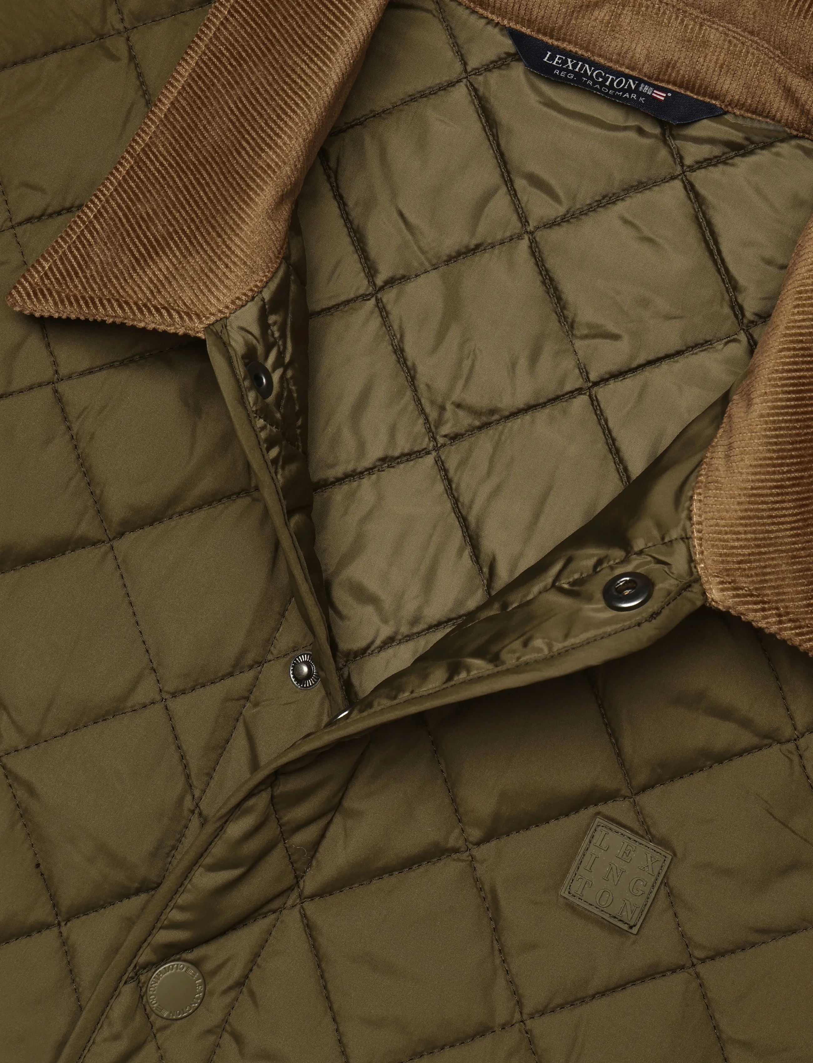 Lexington Clothing - Classic Quilted Jacket - efterårsjakker - green - 2