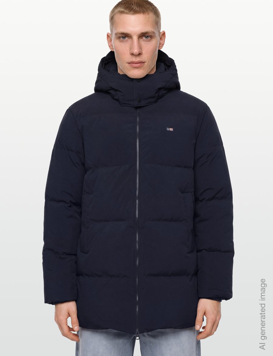 Lexington Clothing - Classic Down Puffer Jacket - vinterjackor - dark blue - 3