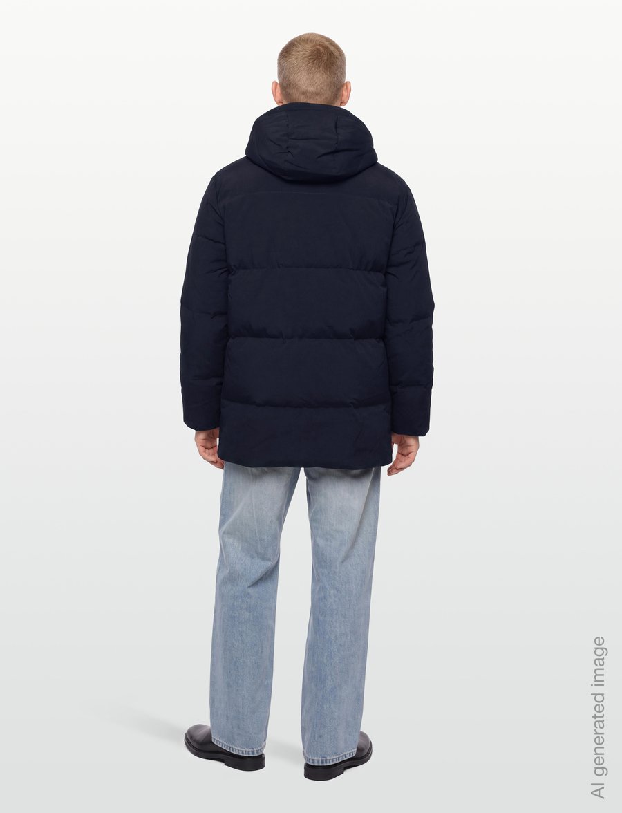 Lexington Clothing - Classic Down Puffer Jacket - vinterjackor - dark blue - 4