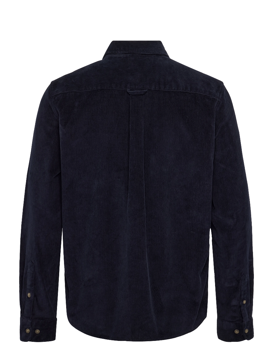 Lexington Clothing - Casual Cotton Corduroy Shirt - manchesterskjortor - dark blue - 1
