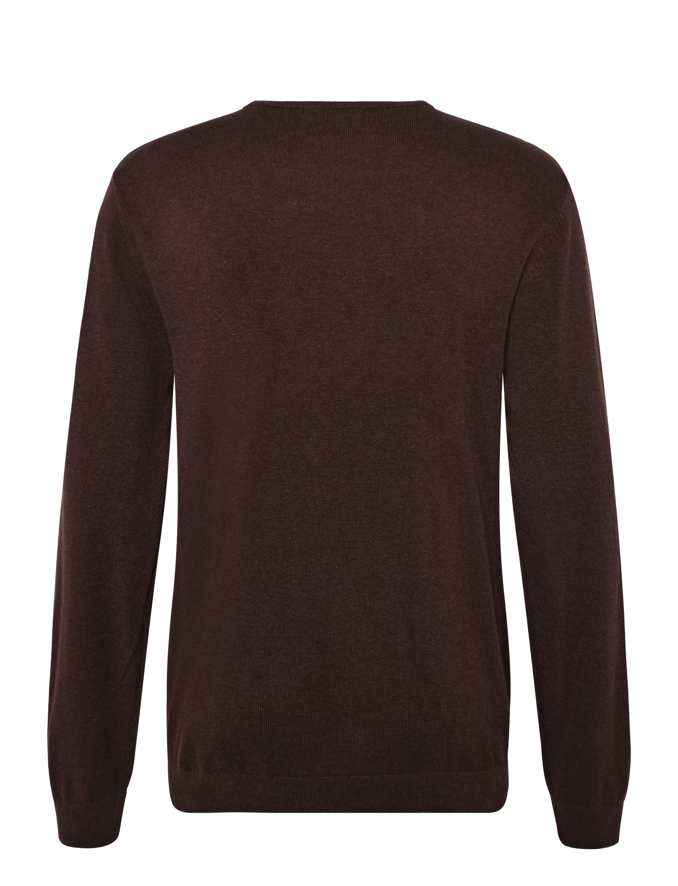 Lexington Clothing - Cotton Crew Knitted Sweater - rundhalsad - dark red melange - 2
