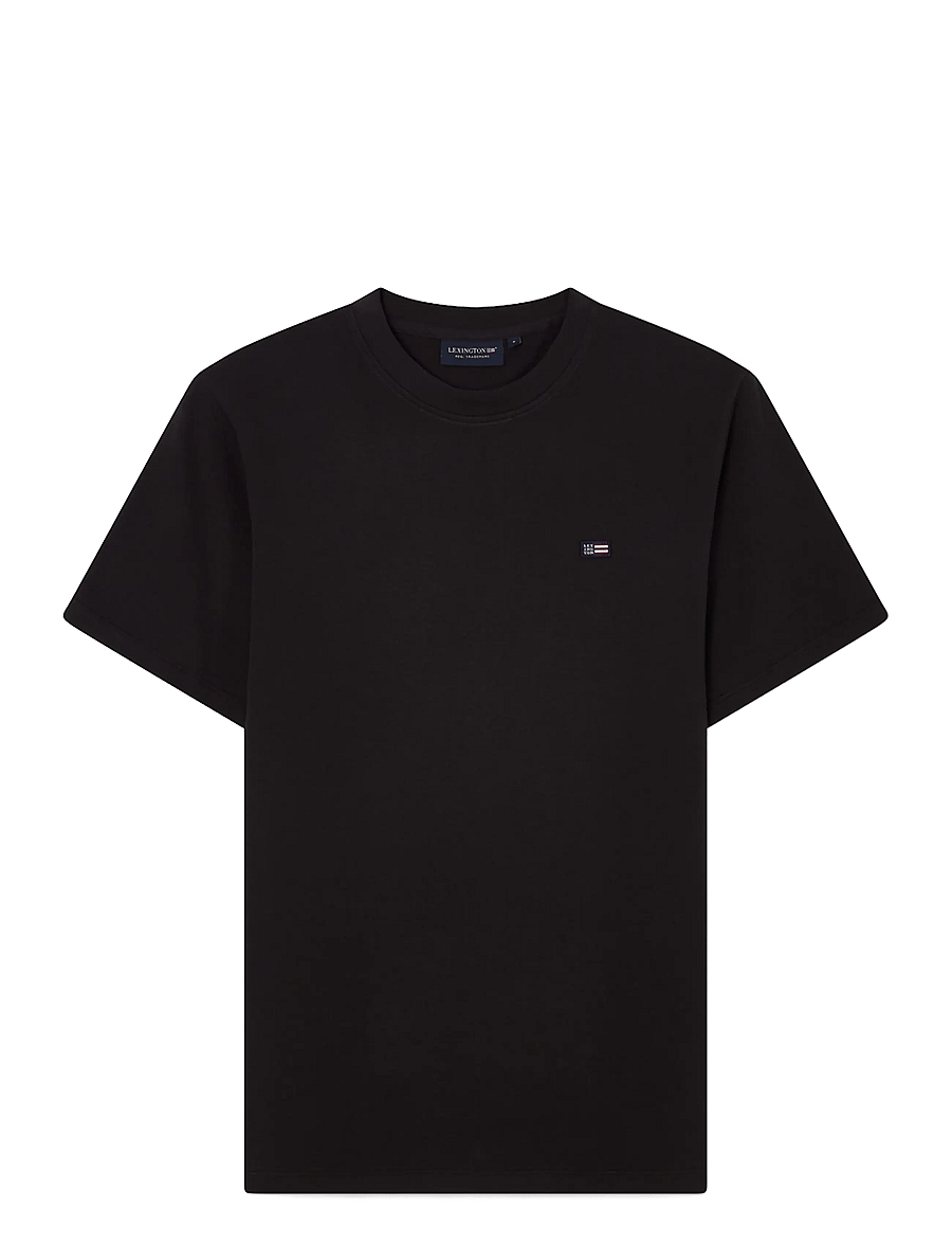 Lexington Clothing - Classic Organic Cotton Logo Tee - black - 0