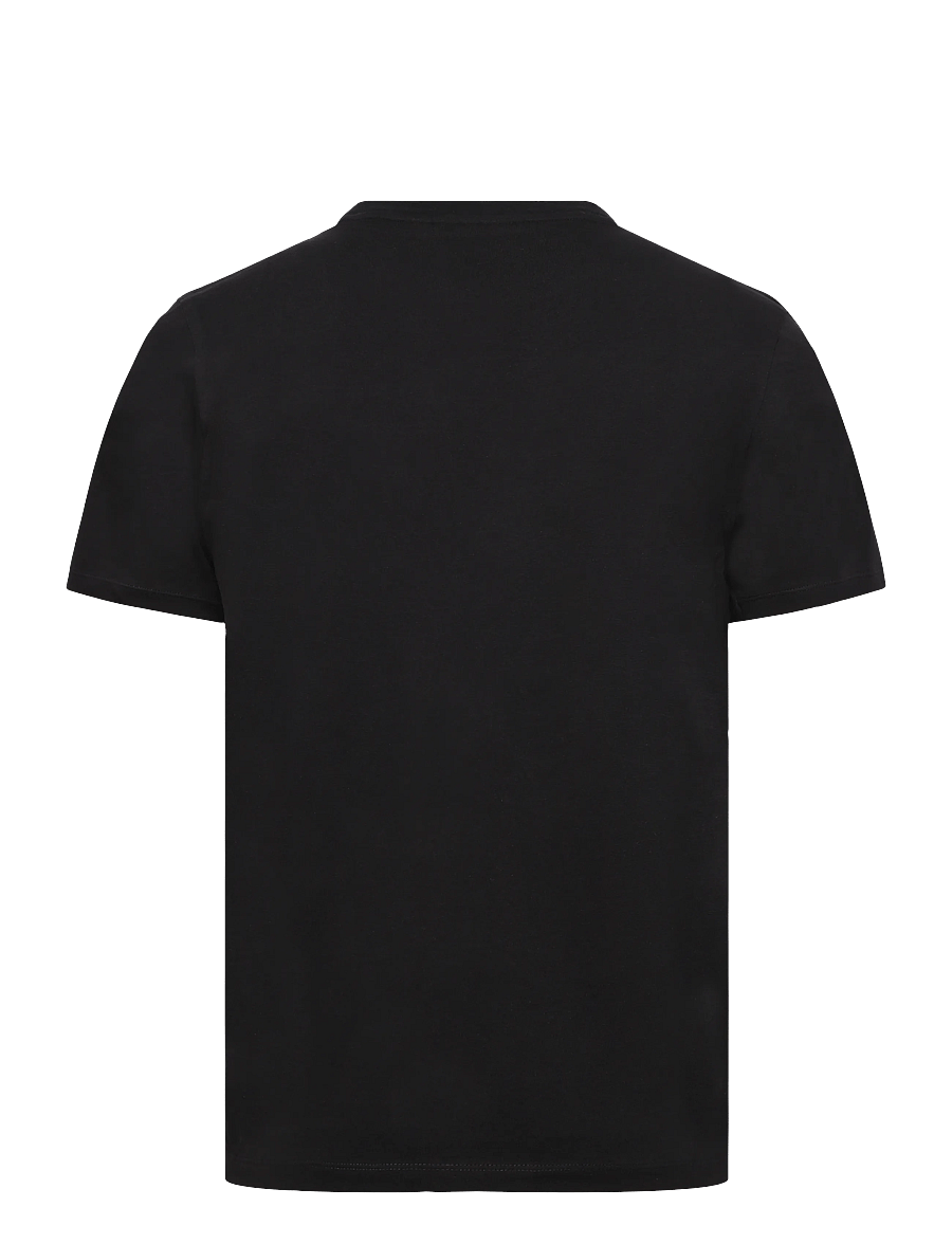 Lexington Clothing - Classic Organic Cotton Logo Tee - kortærmede t-shirts - black - 1