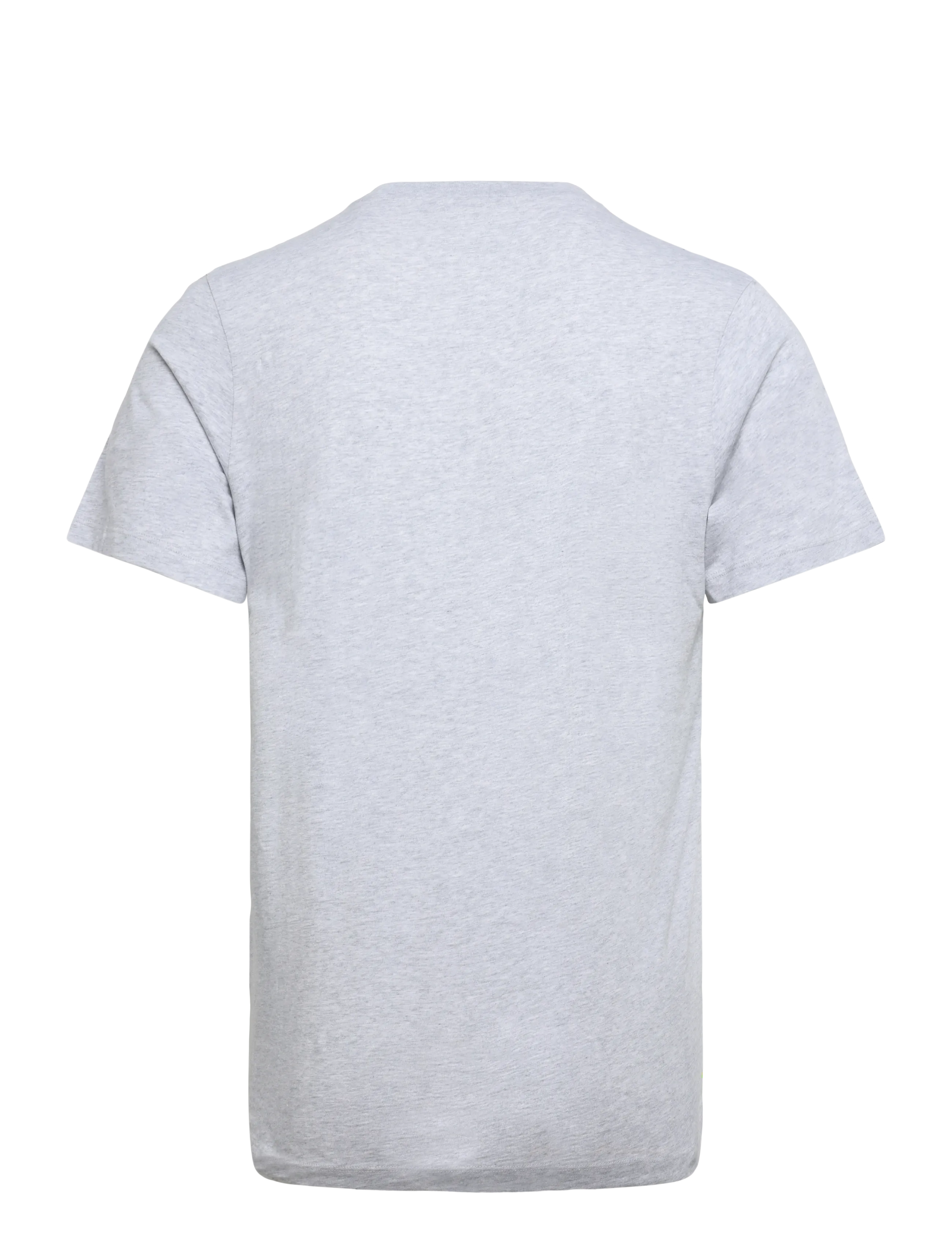 Lexington Clothing - Classic Organic Cotton Logo Tee - kortærmede t-shirts - light grey melange - 1